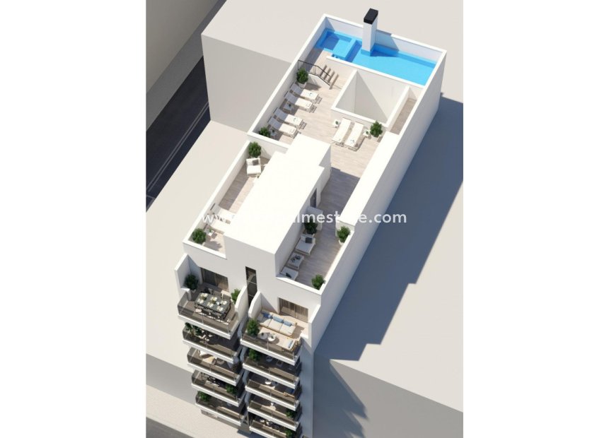 New Build - Apartment Penthouse -
Torrevieja - Playa del Cura