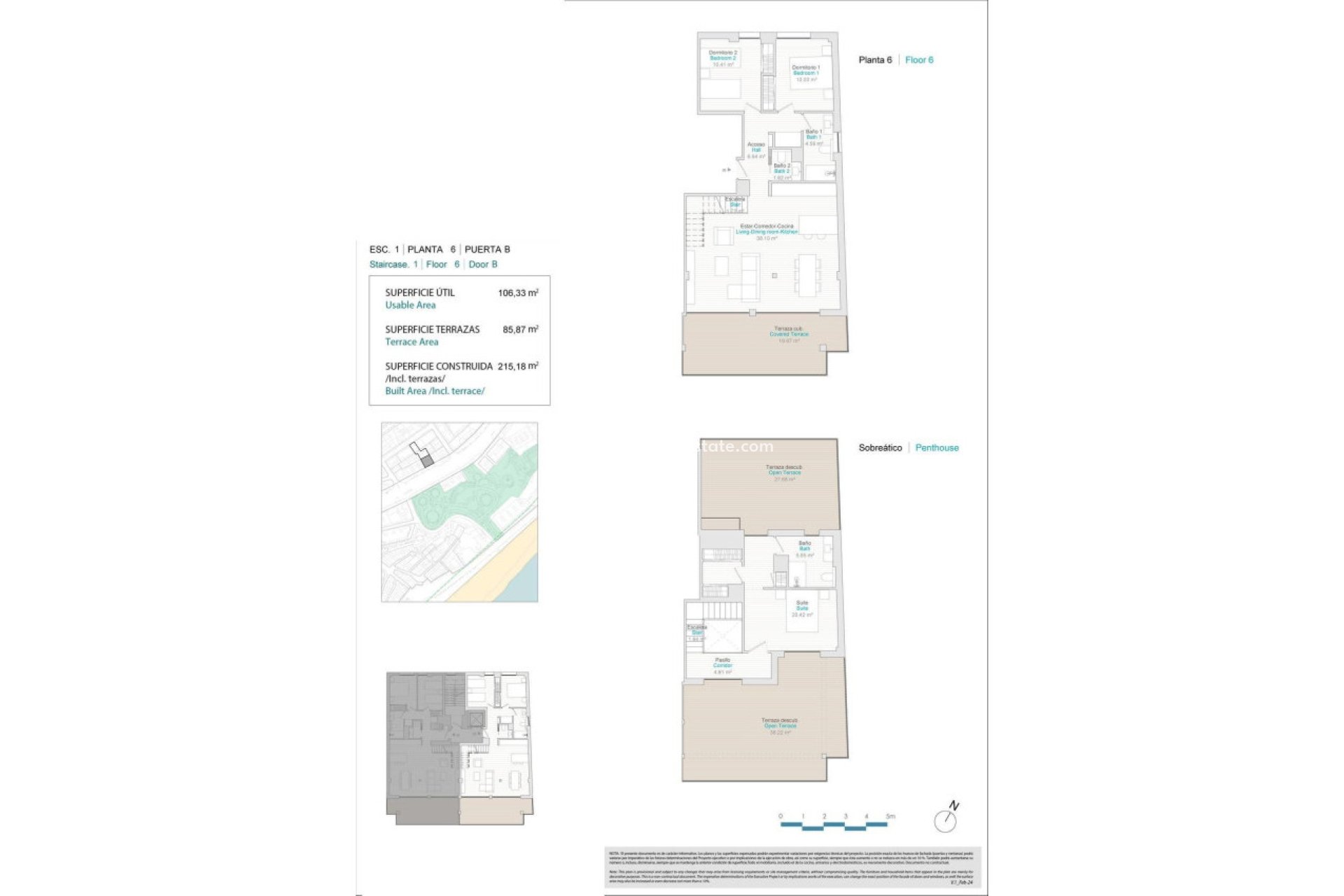 New Build - Apartment Penthouse -
Villajoyosa - Pueblo