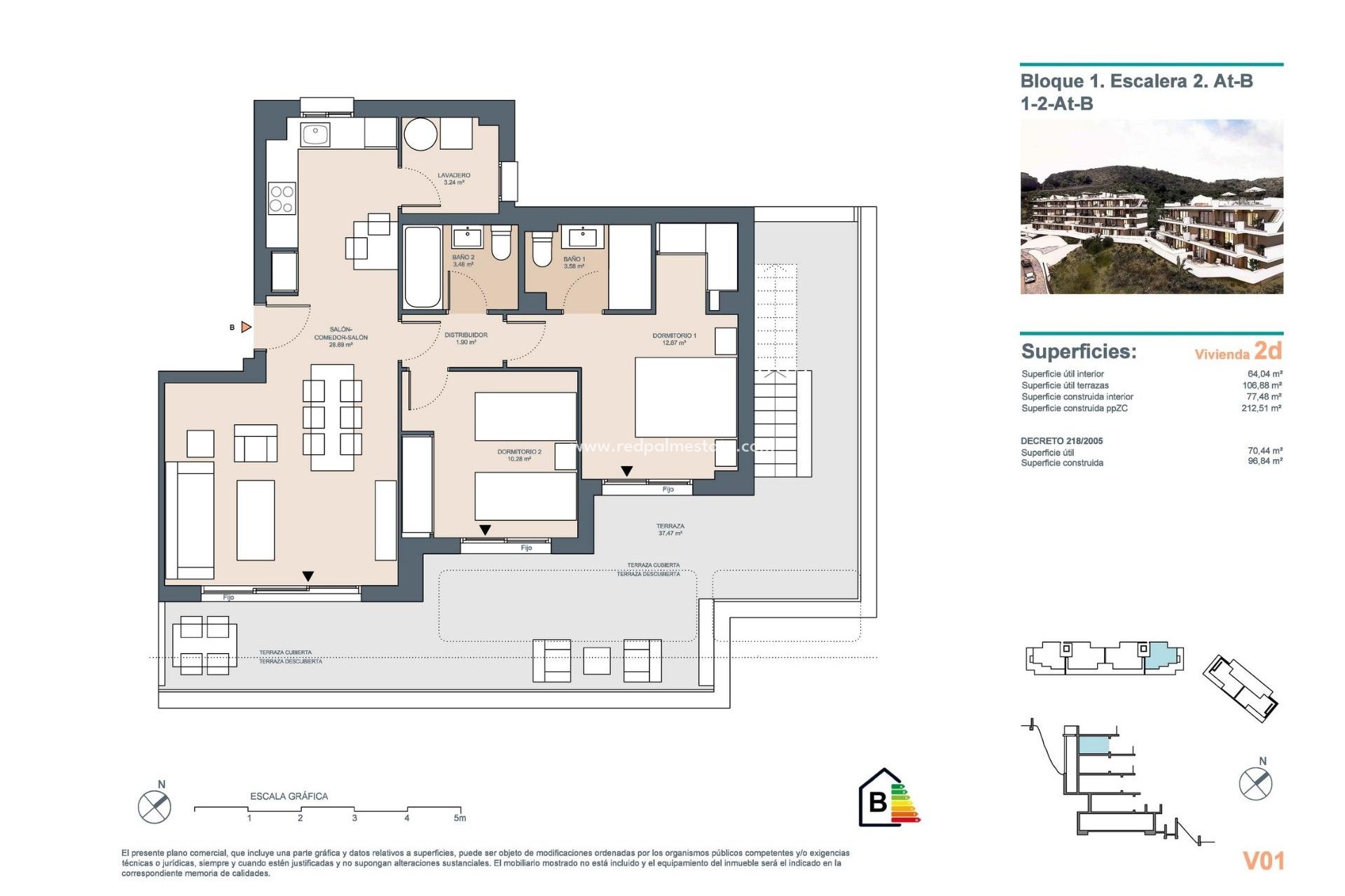 New Build - Apartment -
rincon de la victoria - pueblo