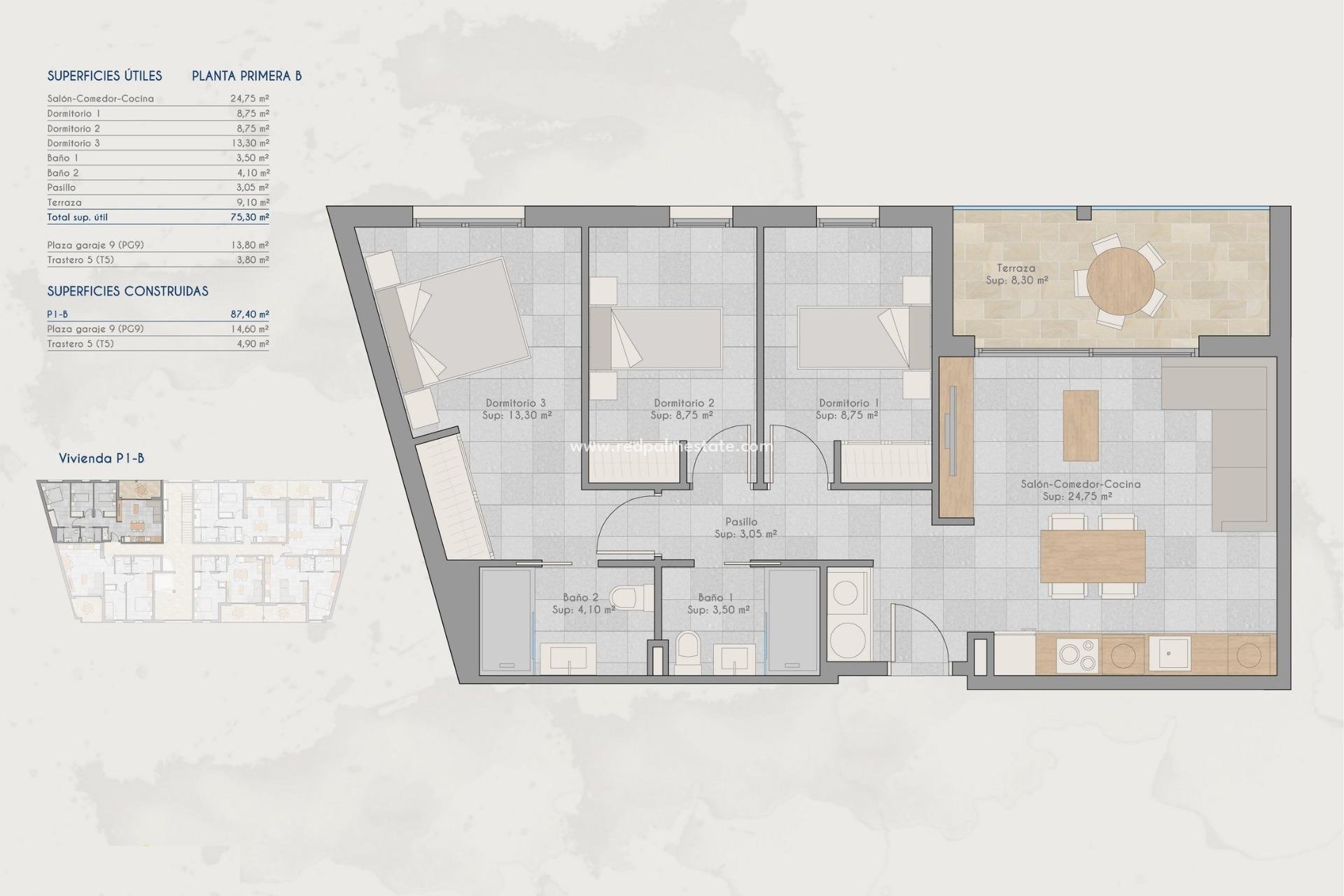 New Build - Apartment -
San Pedro del Pinatar - Lo pagan