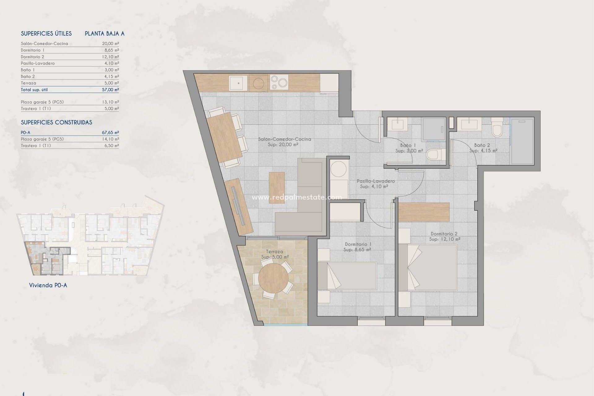 New Build - Apartment -
San Pedro del Pinatar - Lo pagan