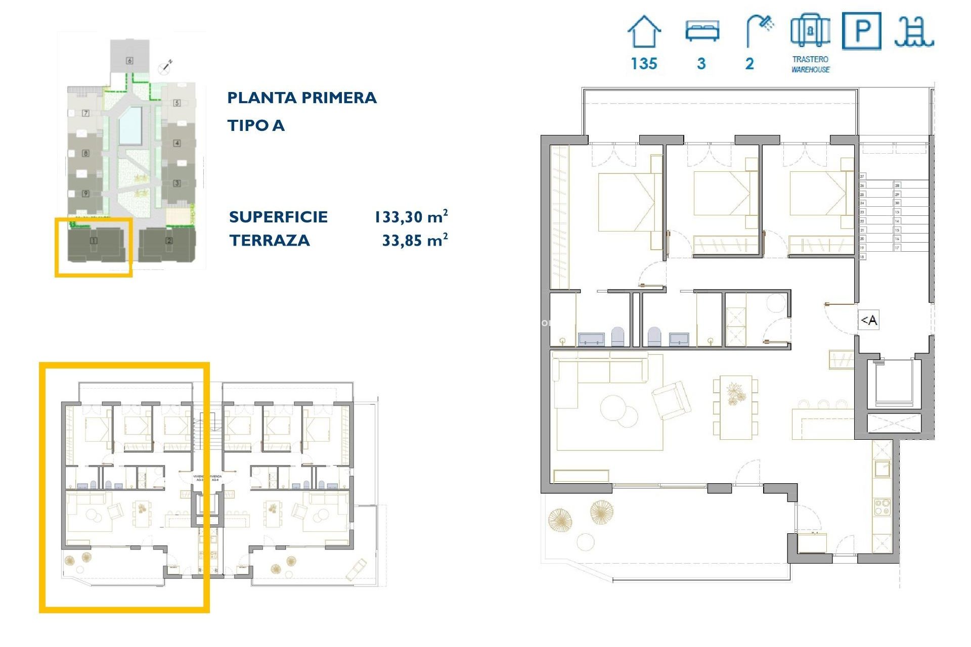 New Build - Apartment -
San Pedro del Pinatar - Pueblo