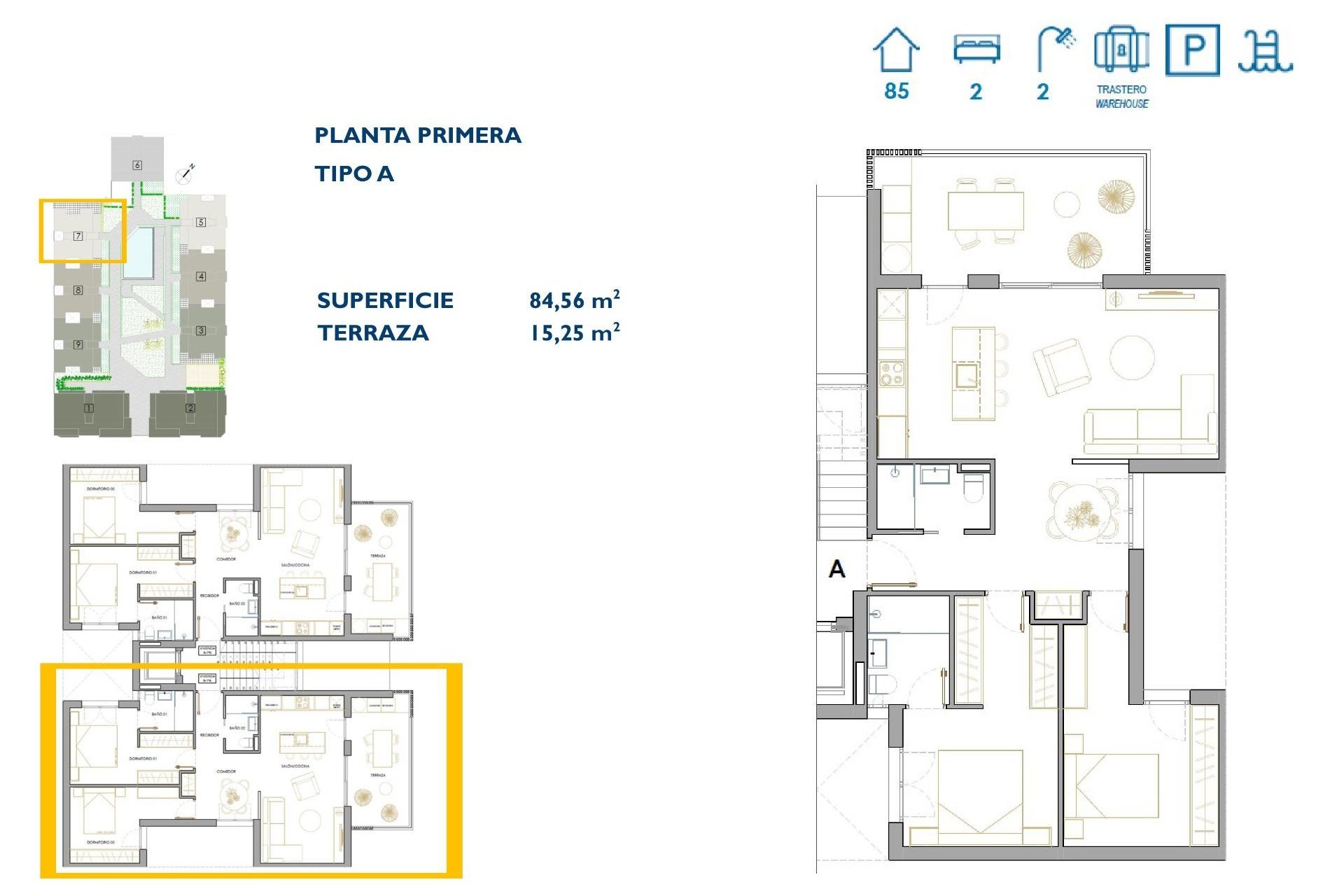 New Build - Apartment -
San Pedro del Pinatar - Pueblo