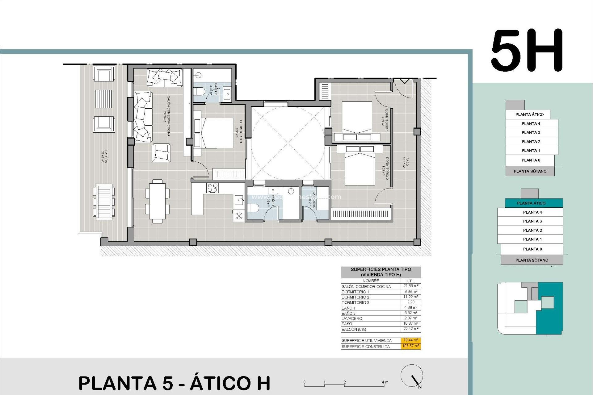New Build - Apartment -
Torrevieja - El Acequión - Los Náufragos