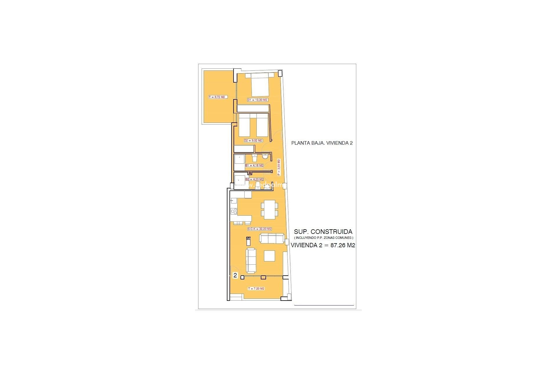 New Build - Apartment -
Torrevieja - Playa El Acequión