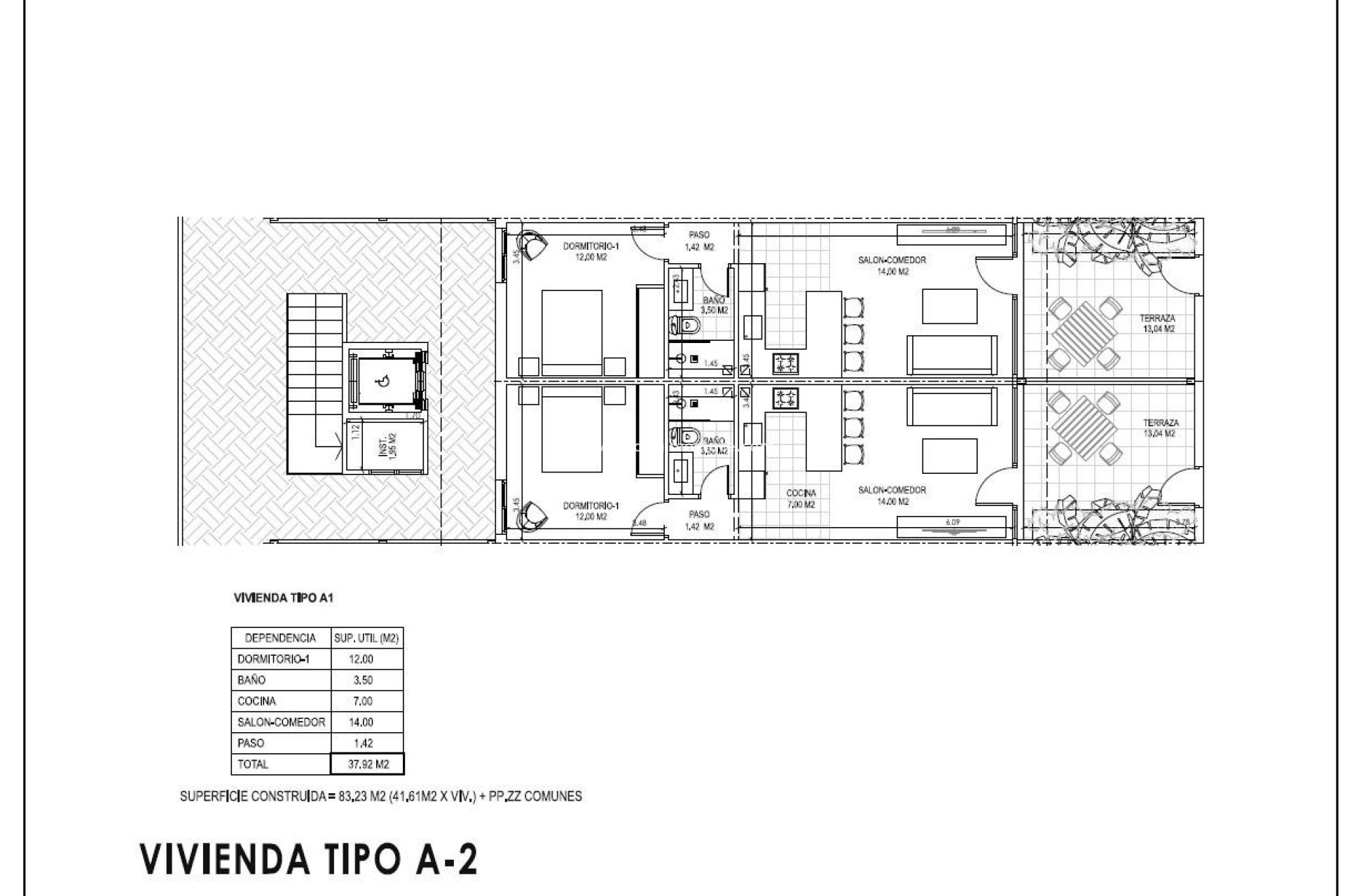 New Build - Apartment -
Vera Playa