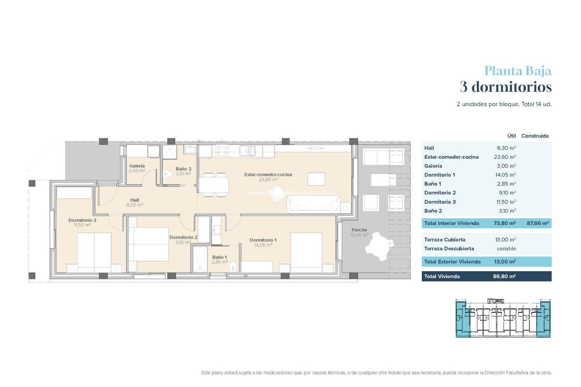 New Build - Apartment -
Vera Playa