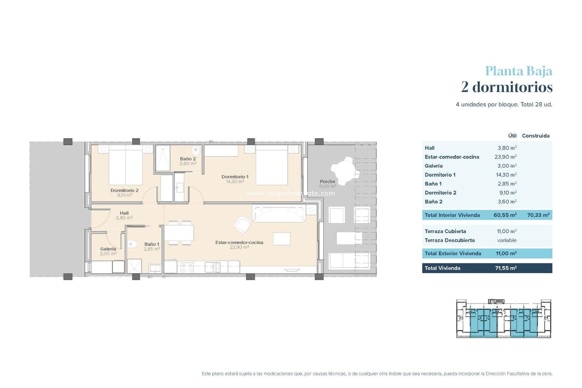 New Build - Apartment -
Vera Playa