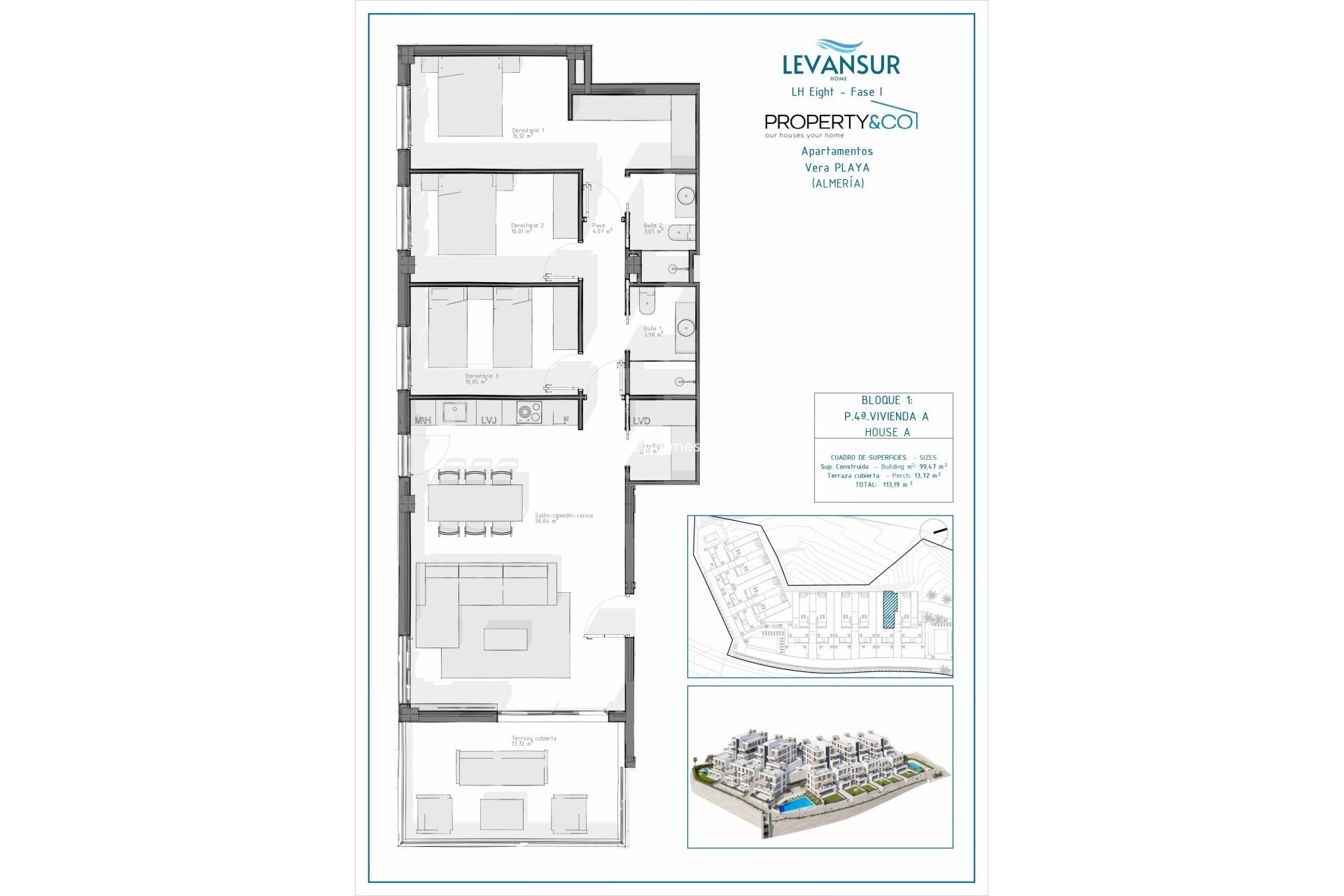New Build - Apartment -
Vera Playa