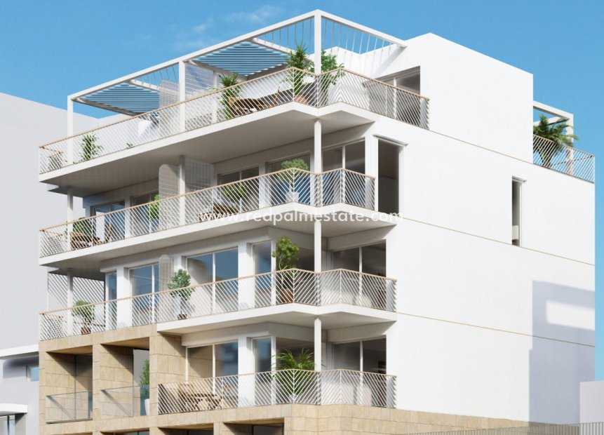 New Build - Apartment -
Villajoyosa - Pueblo