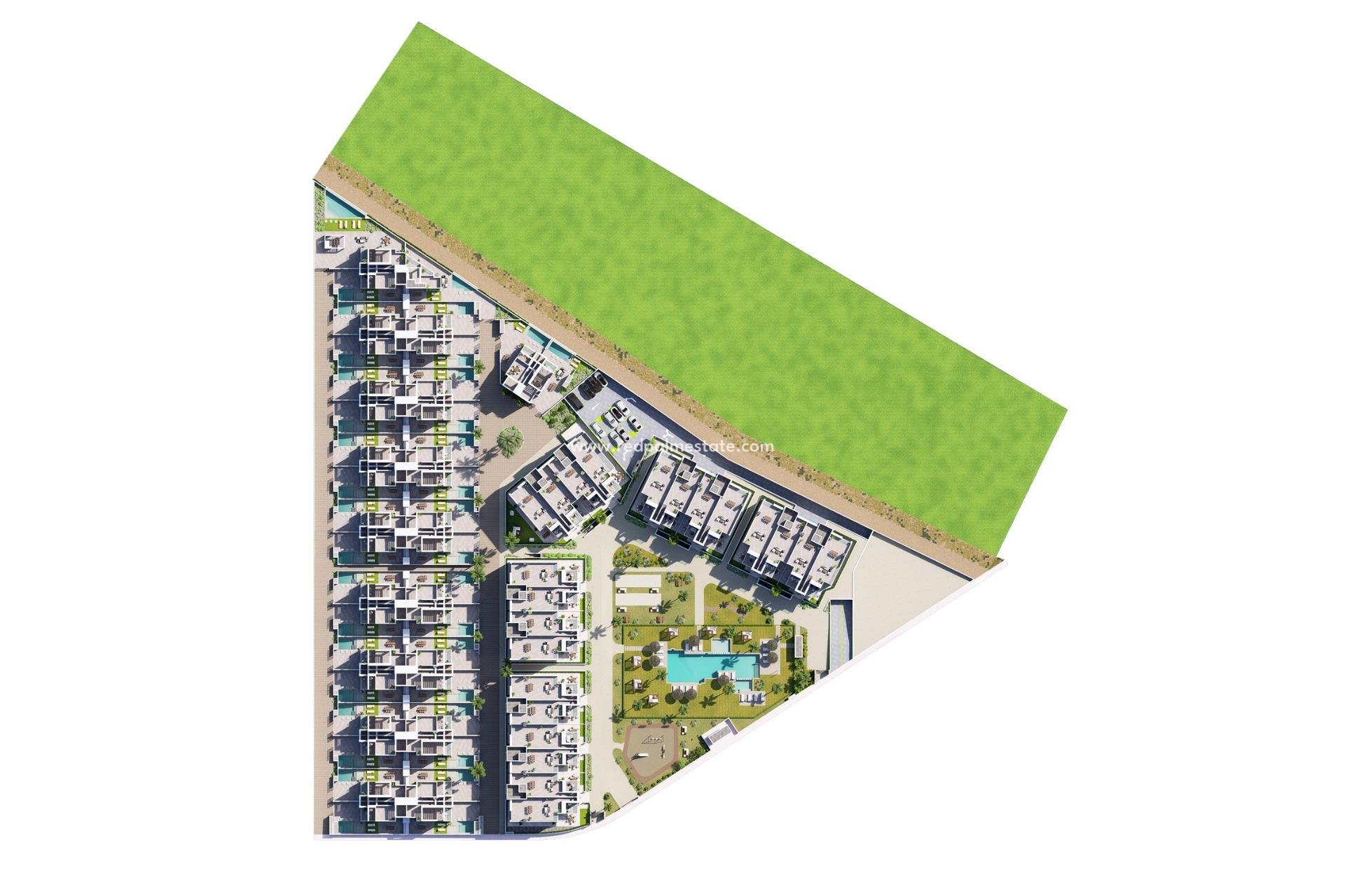 New Build - Apartments -
Los Alczares - Serena Golf