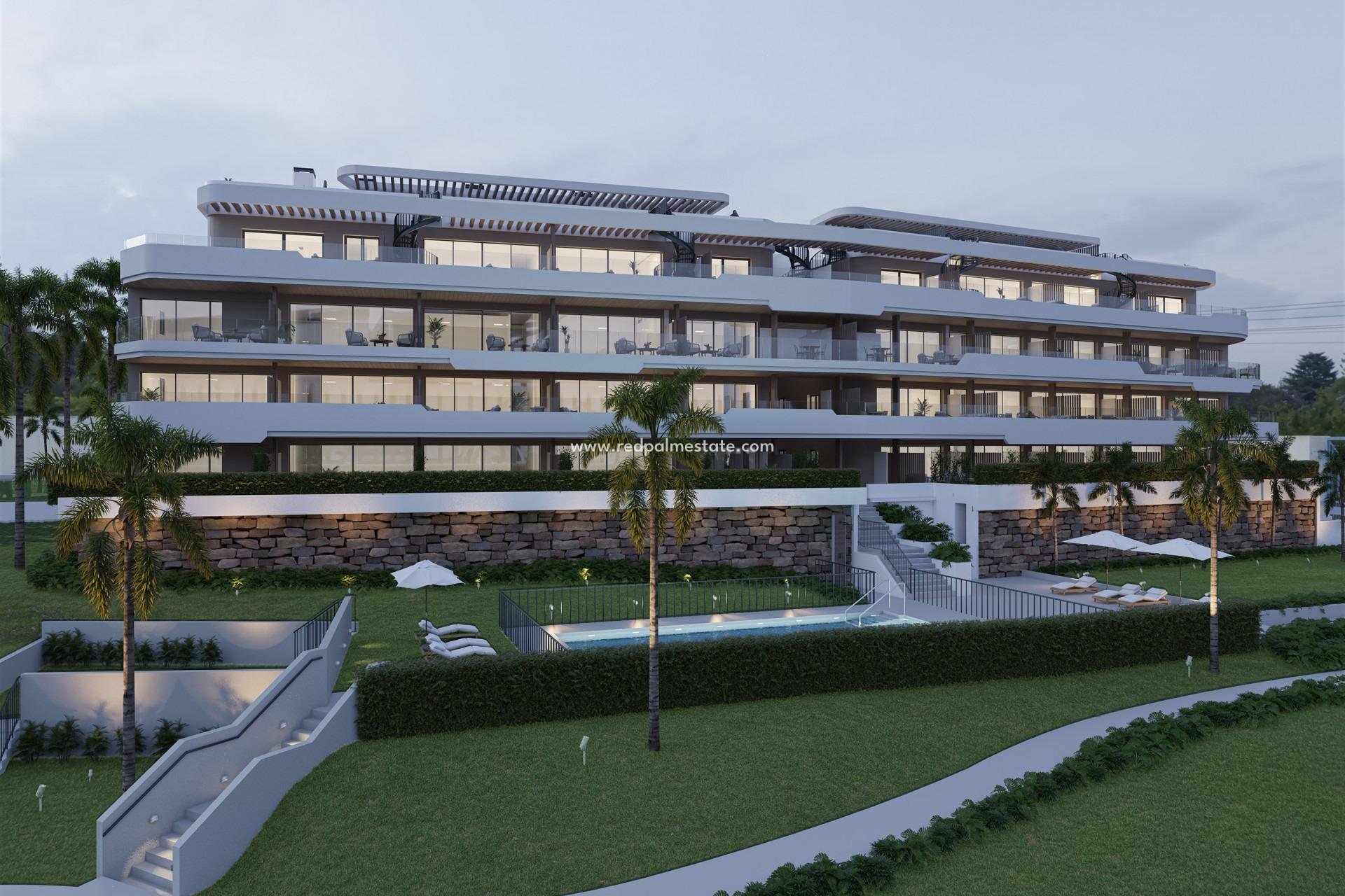 New Build - Apartments -
Manilva - La Duquesa