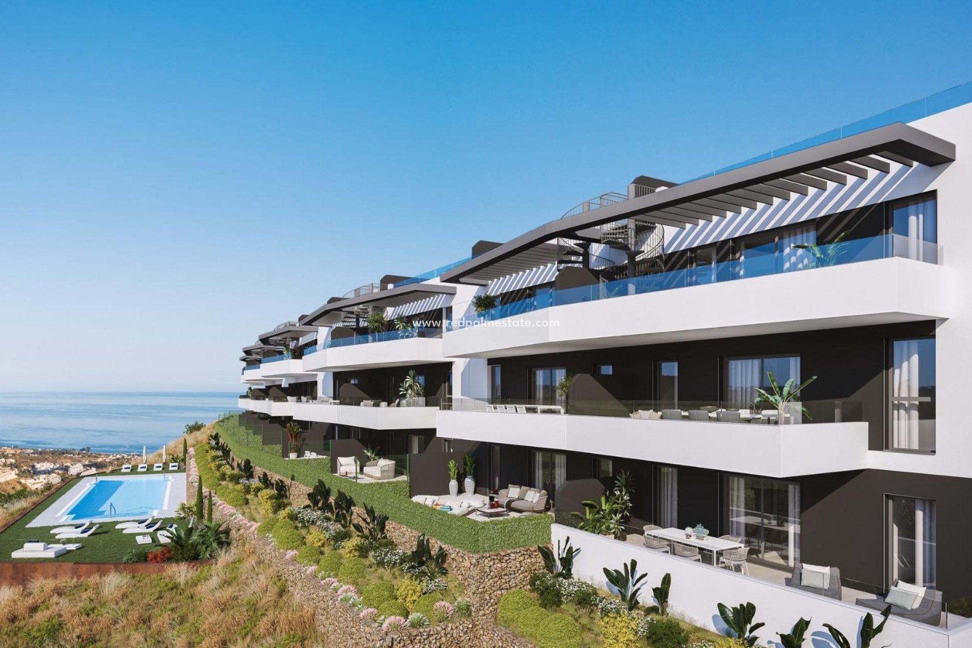 New Build - Apartments -
rincon de la victoria - urbanizacion