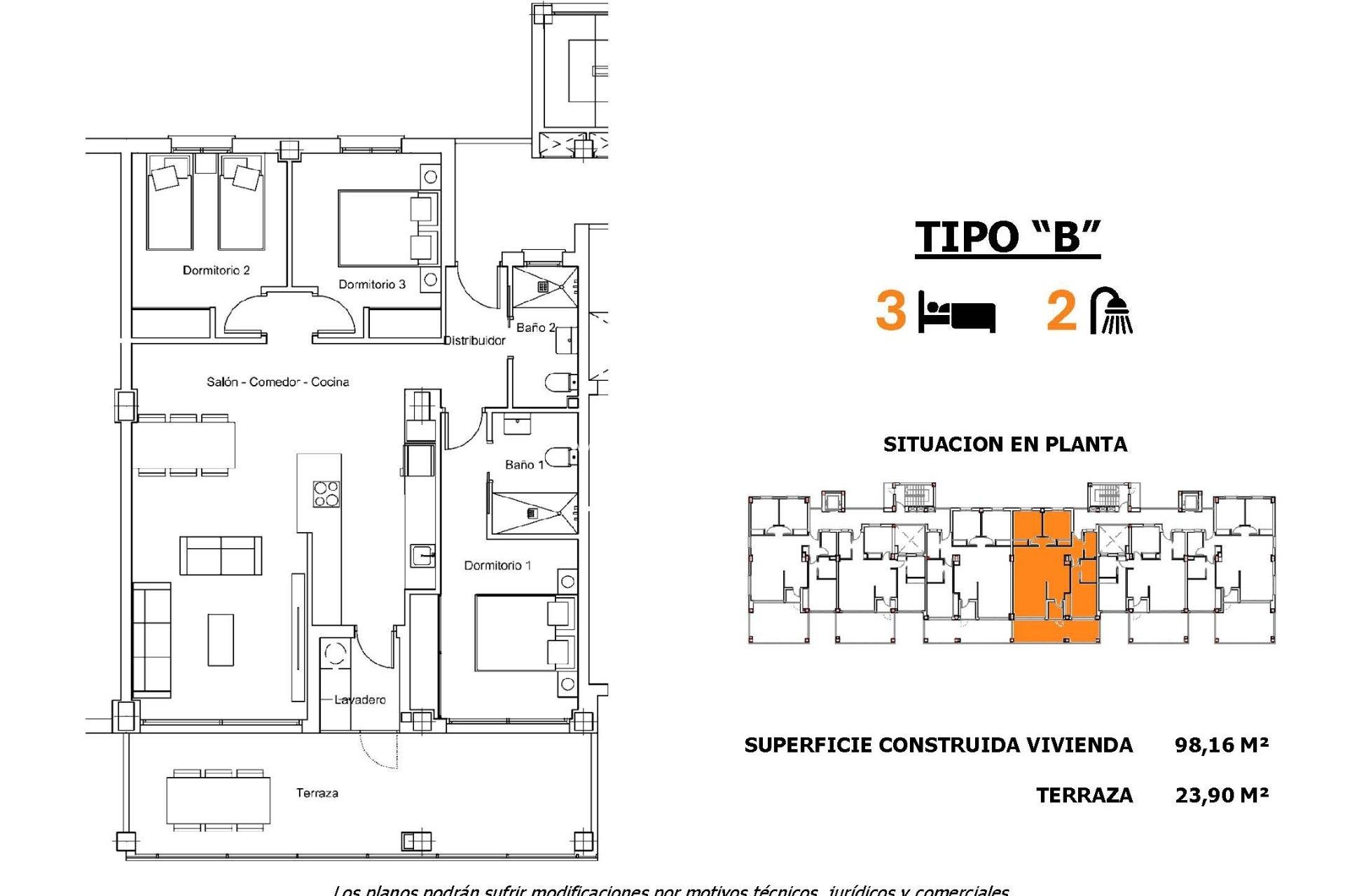 New Build - Apartments -
San Miguel de Salinas - Pueblo