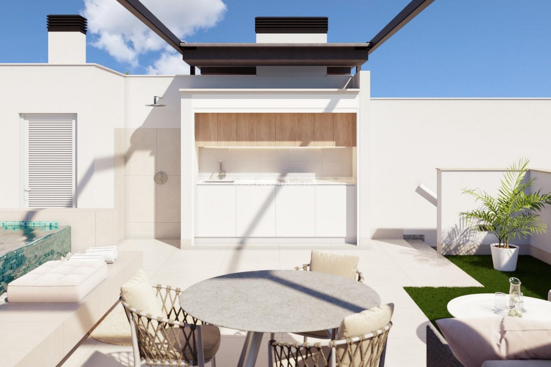 New Build - Bungalow -
Pilar de la Horadada - parques de Andromeda