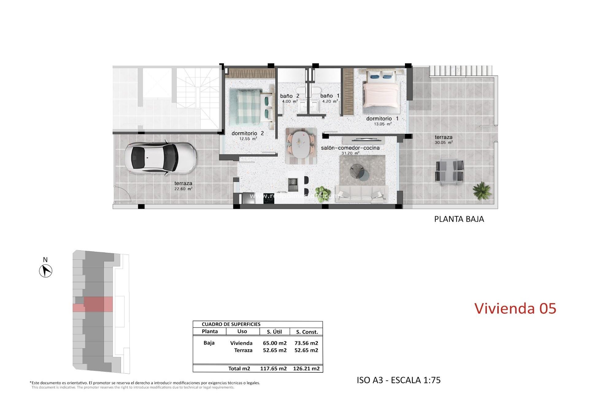 New Build - Bungalow -
Pilar de la Horadada - Polígono Industrial Zona Raimundo Bened