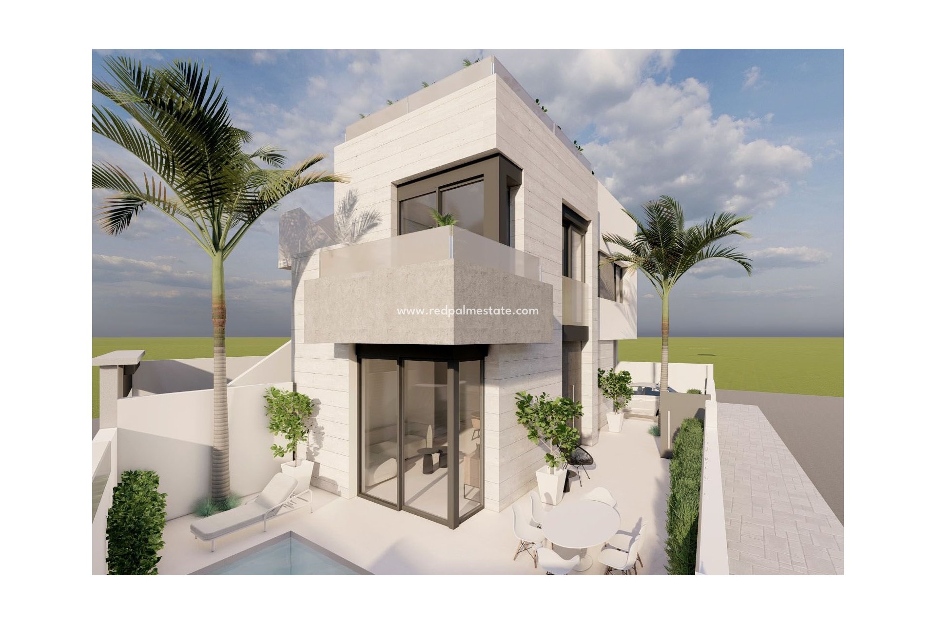 New Build - Bungalow -
Pilar de la Horadada - pueblo