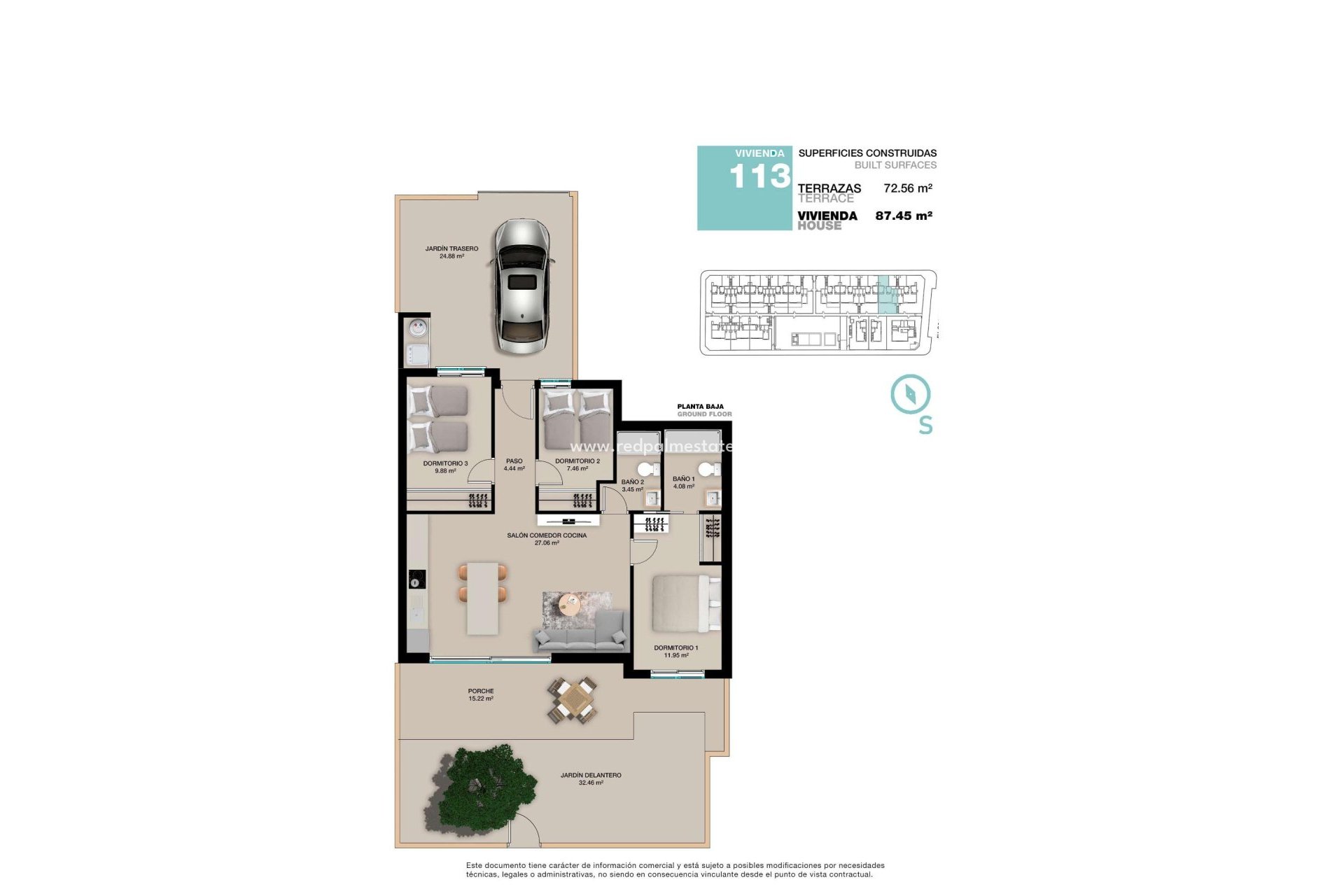 New Build - Bungalow -
Pilar de la Horadada - Torre de la Horadada