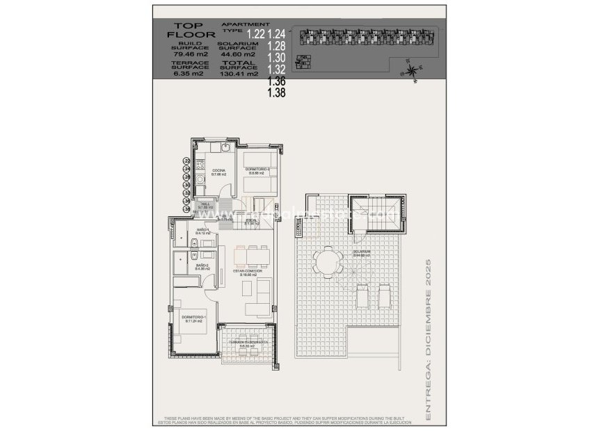 New Build - Bungalow -
Torrevieja - Altos del Sol