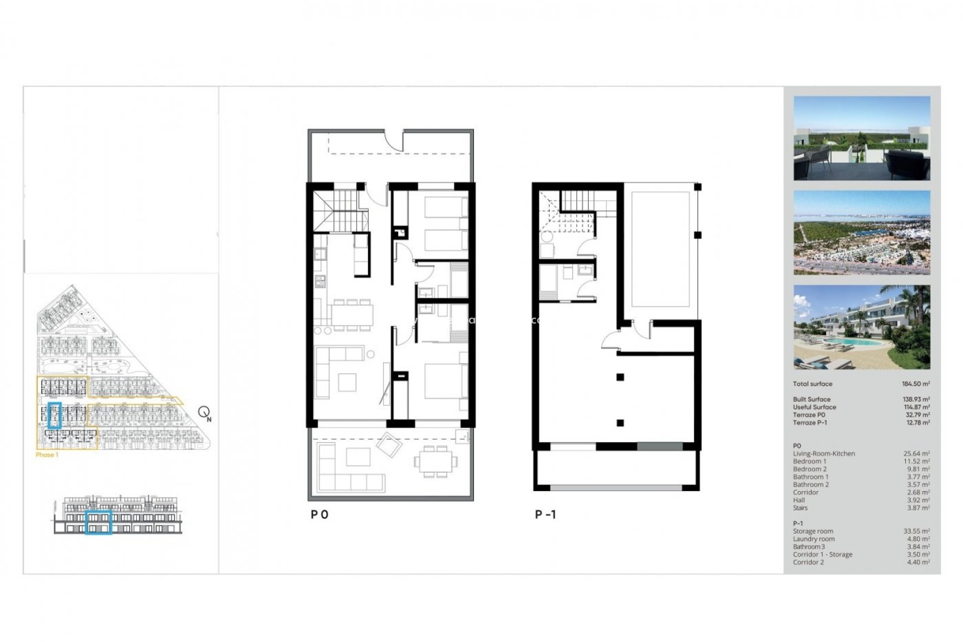 New Build - Bungalow -
Torrevieja - Lago jardin