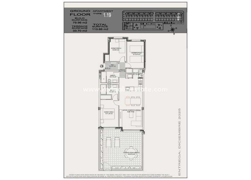 New Build - Bungalow -
Torrevieja - Nueva Torrevieja - Aguas Nuevas