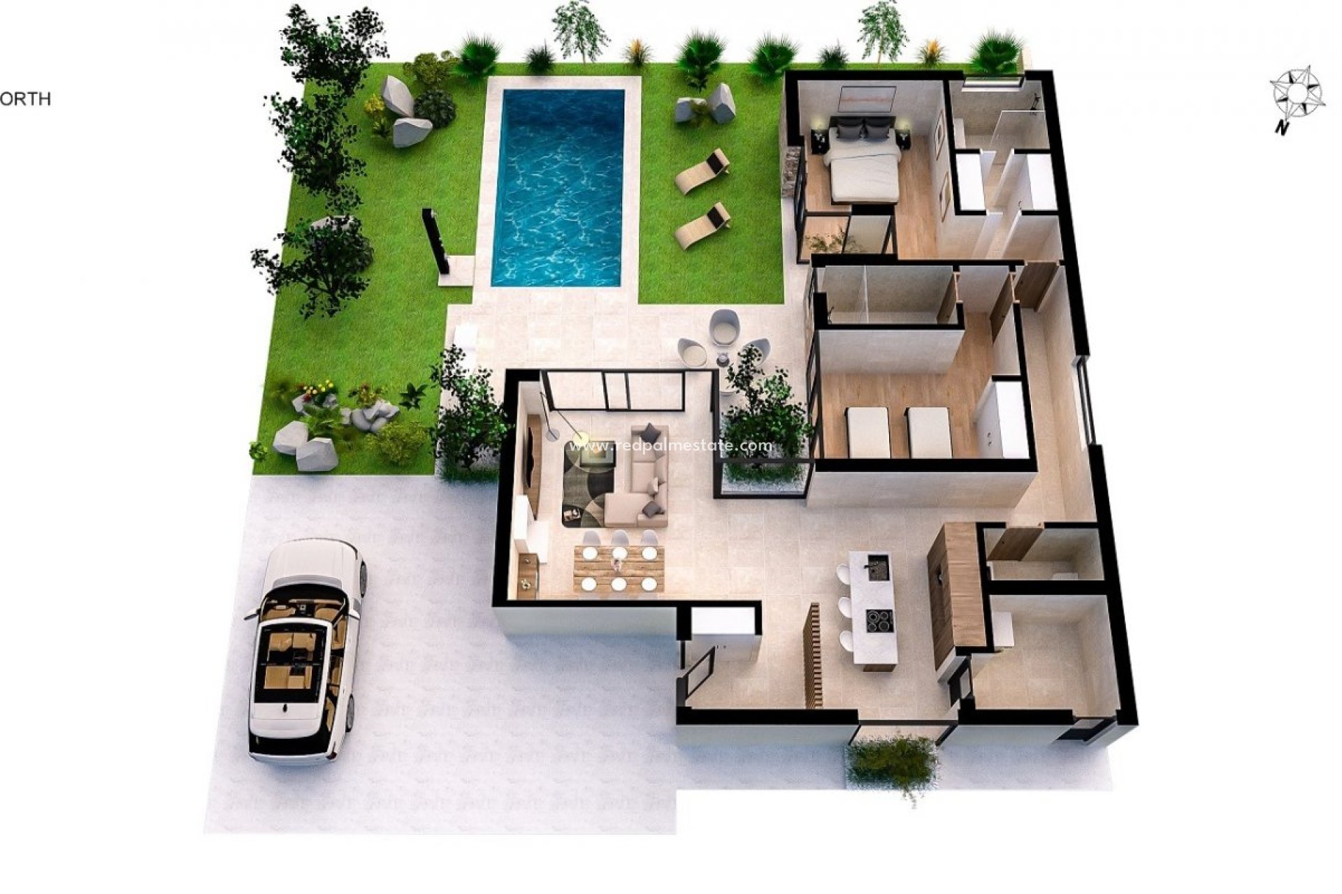 New Build - Detached Villa -
Banos y Mendigo - Altaona Golf And Country Village