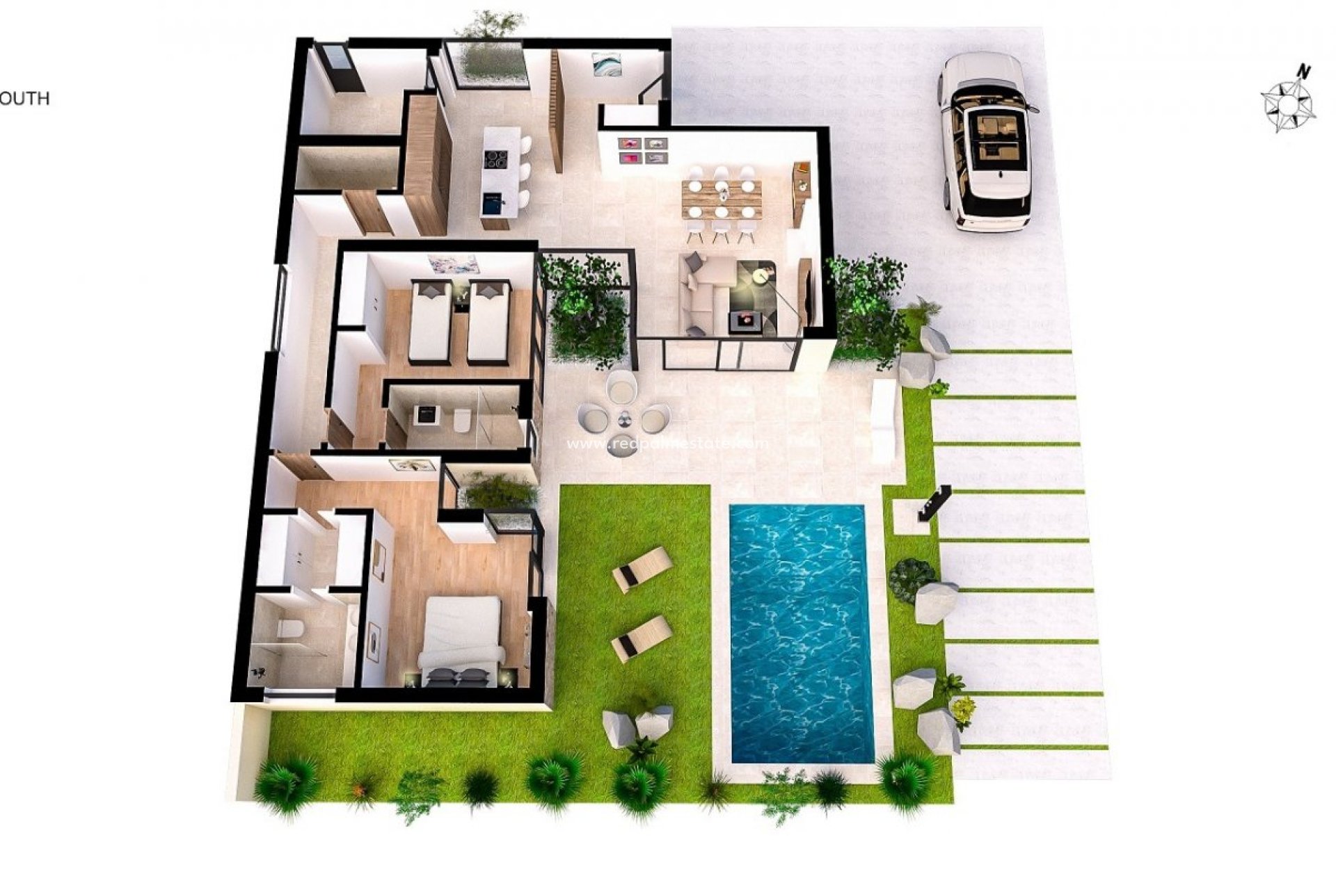 New Build - Detached Villa -
Banos y Mendigo - Altaona Golf And Country Village