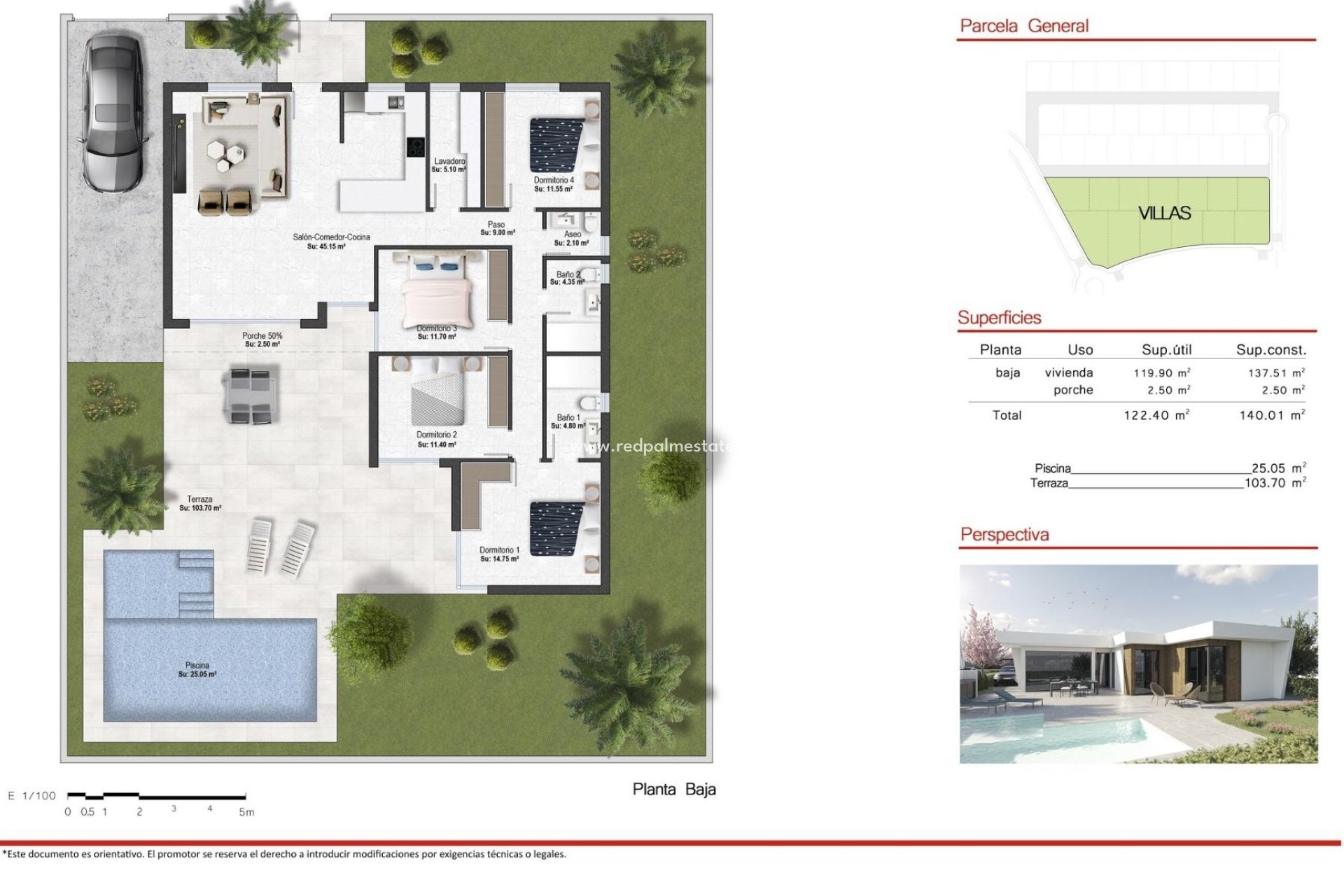 New Build - Detached Villa -
Banos y Mendigo - Altaona Golf And Country Village