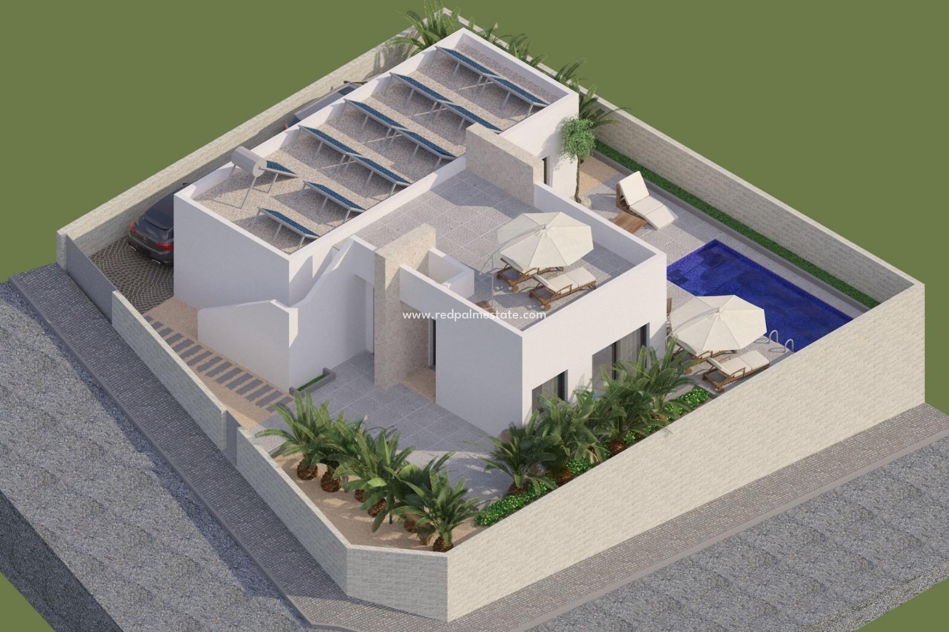 New Build - Detached Villa -
Benijofar - Pueblo