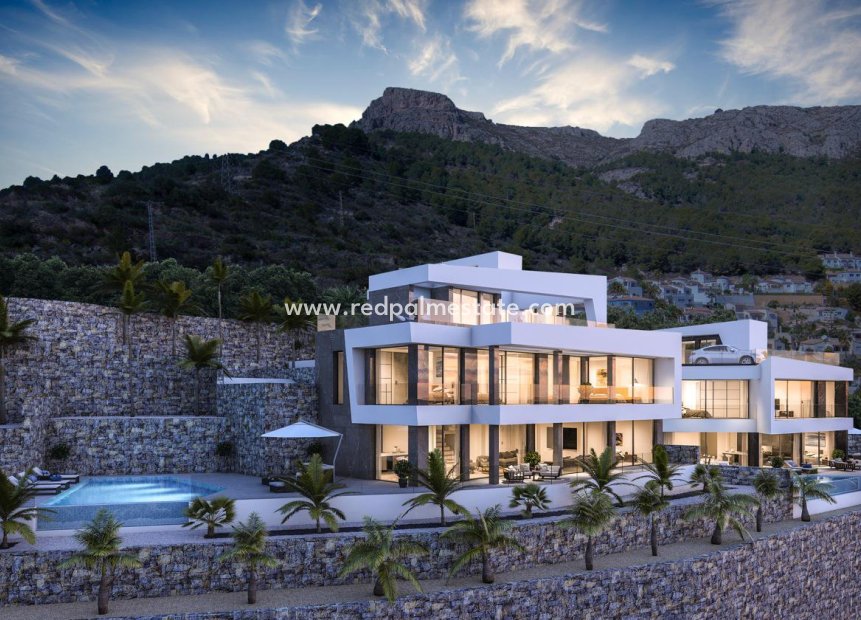 New Build - Detached Villa -
Calpe - Cucarres