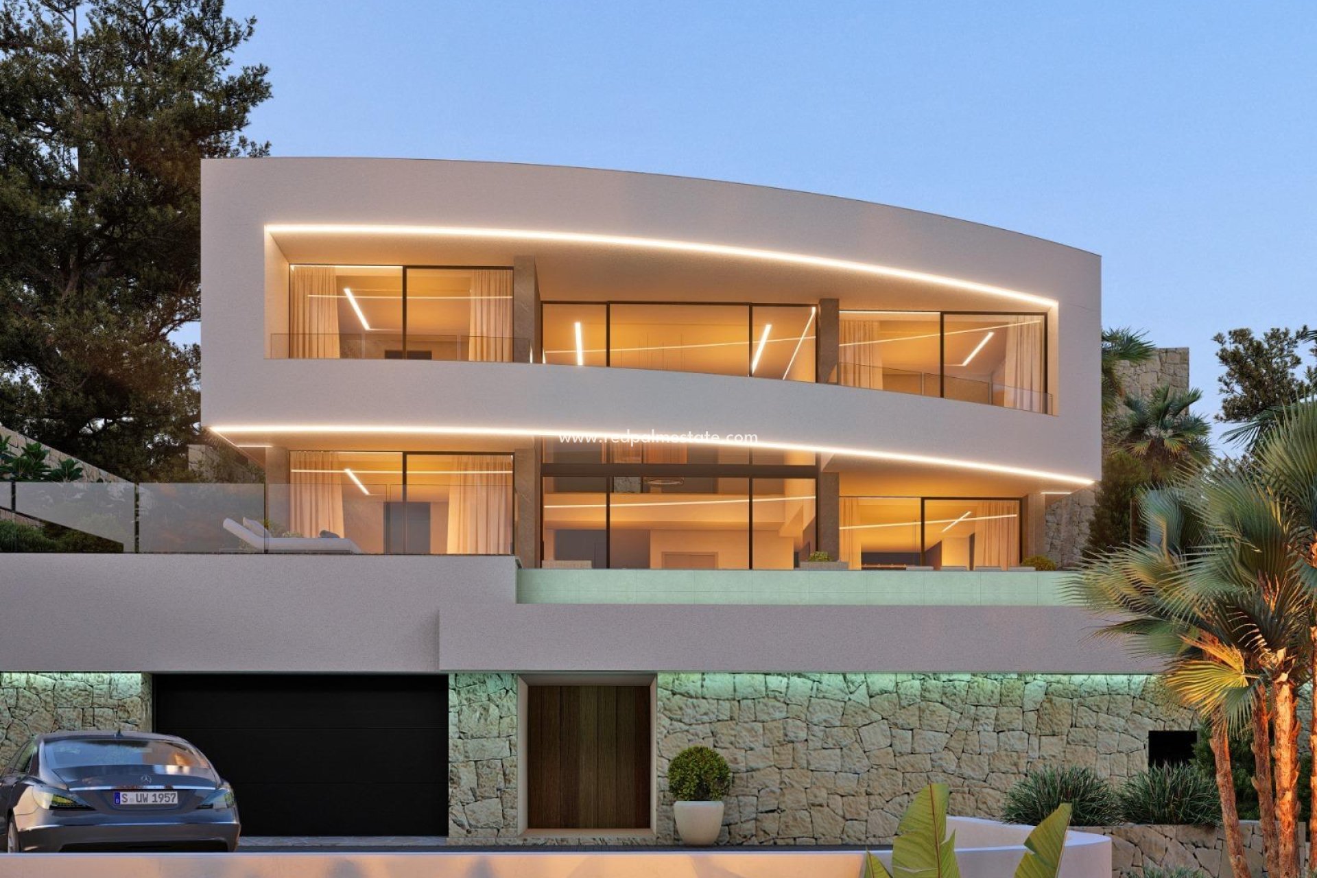 New Build - Detached Villa -
Calpe - Empedrola