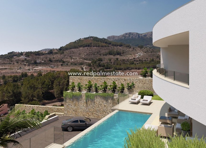 New Build - Detached Villa -
Calpe - Empedrola