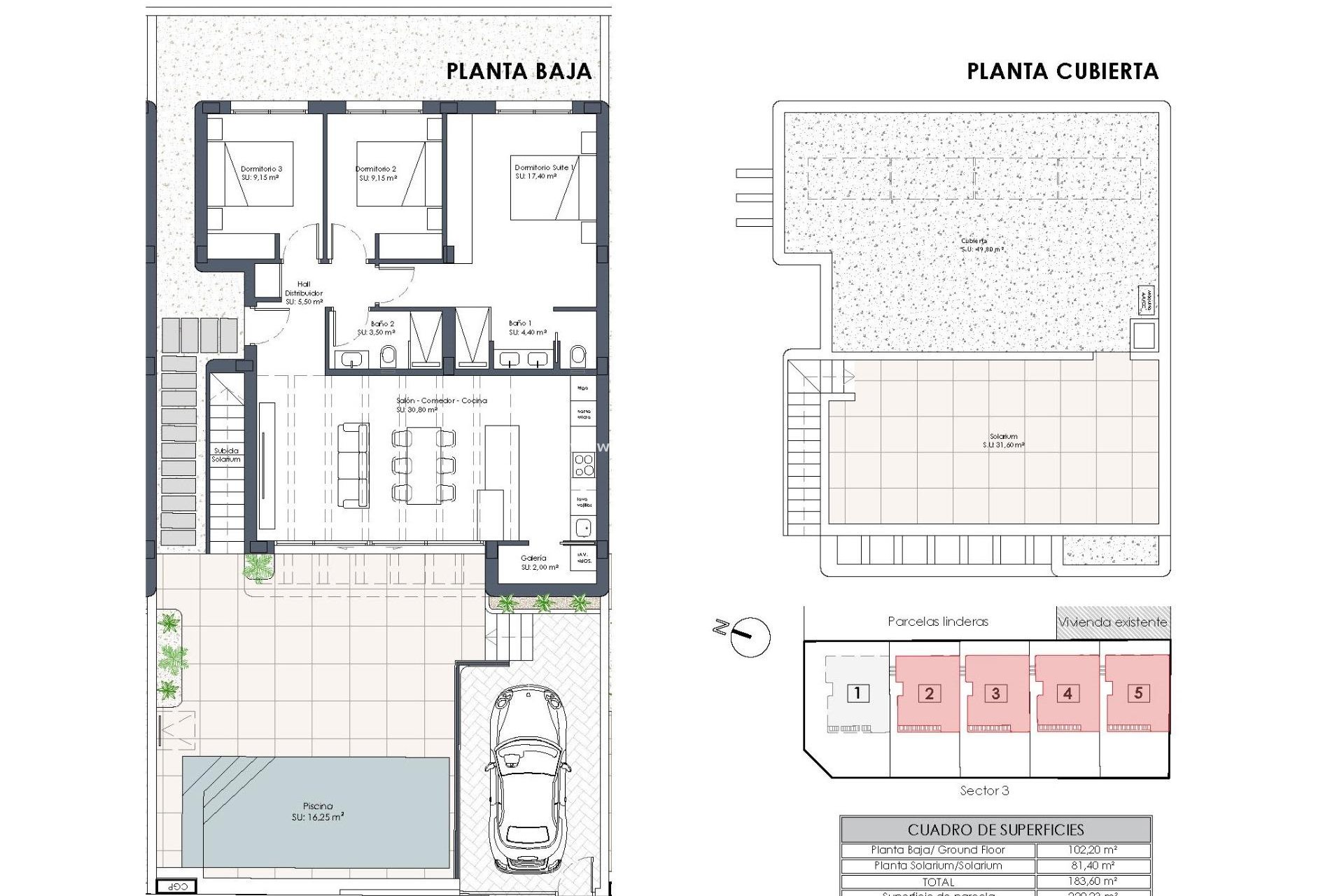 New Build - Detached Villa -
Dolores - polideportivo