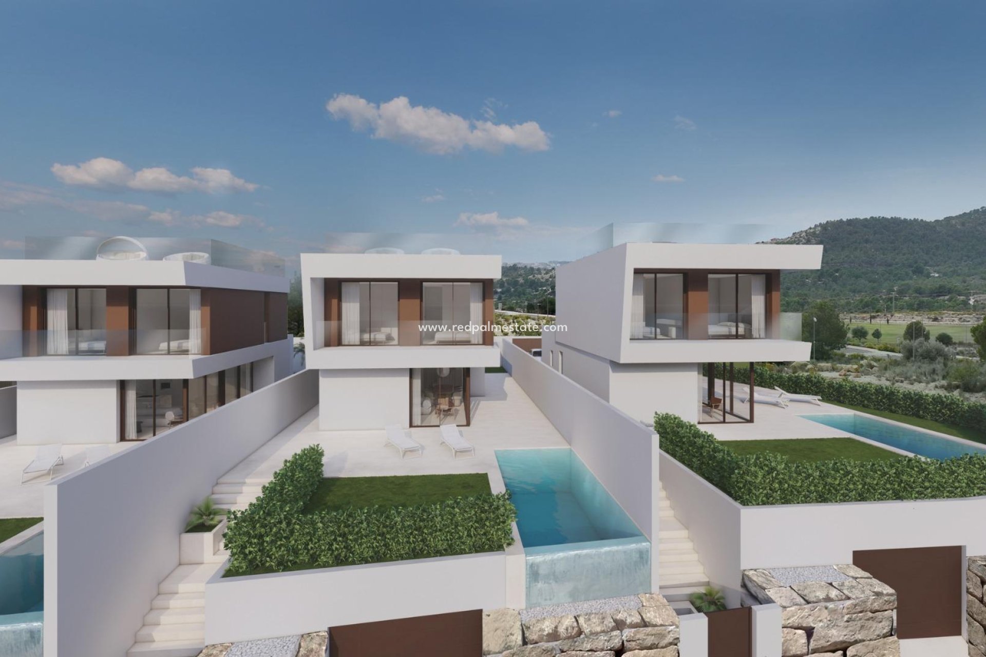 New Build - Detached Villa -
Finestrat - Golf Piug Campana