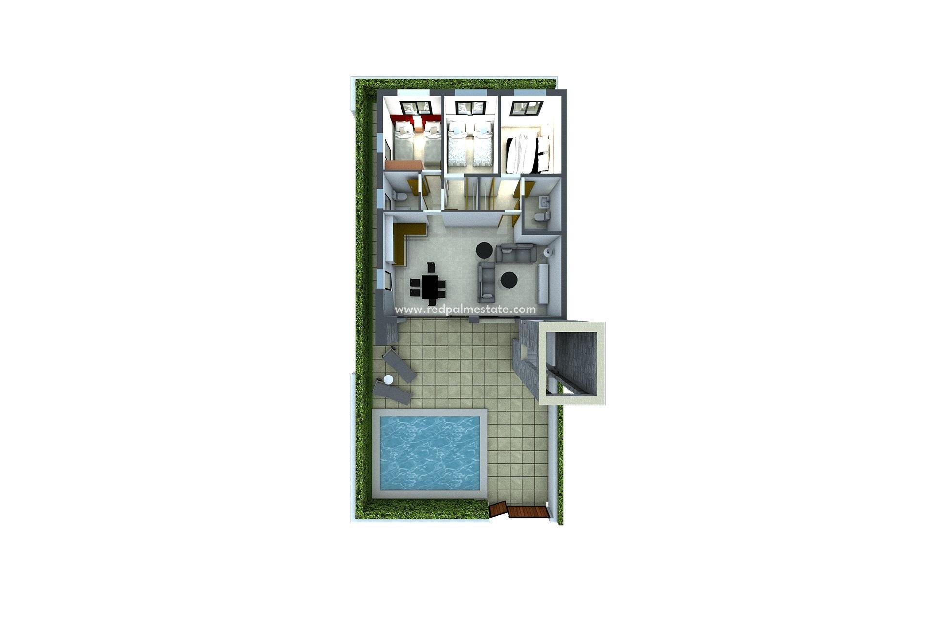 New Build - Detached Villa -
Fuente Álamo - La Pinilla