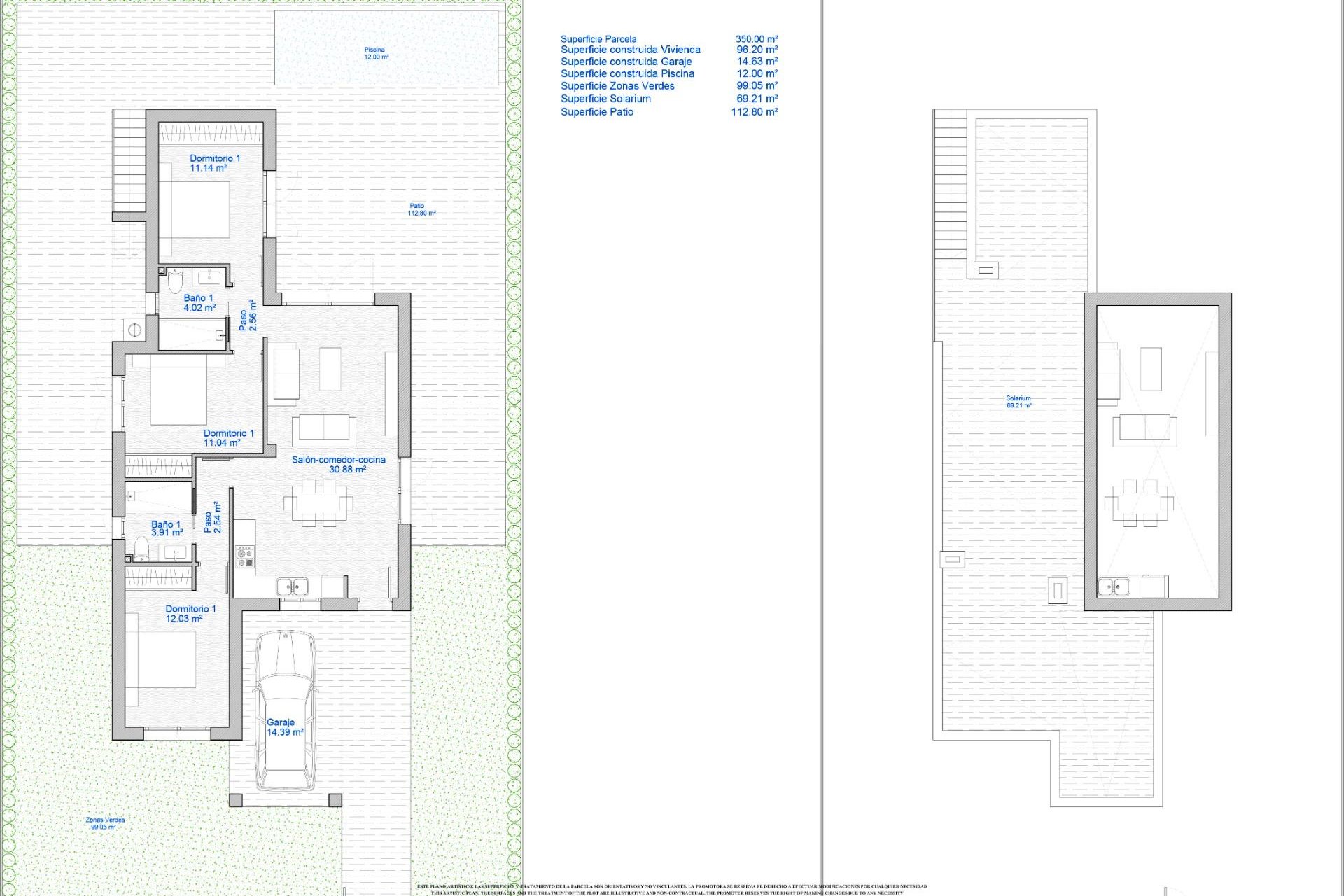 New Build - Detached Villa -
Los Alczares - Serena Golf