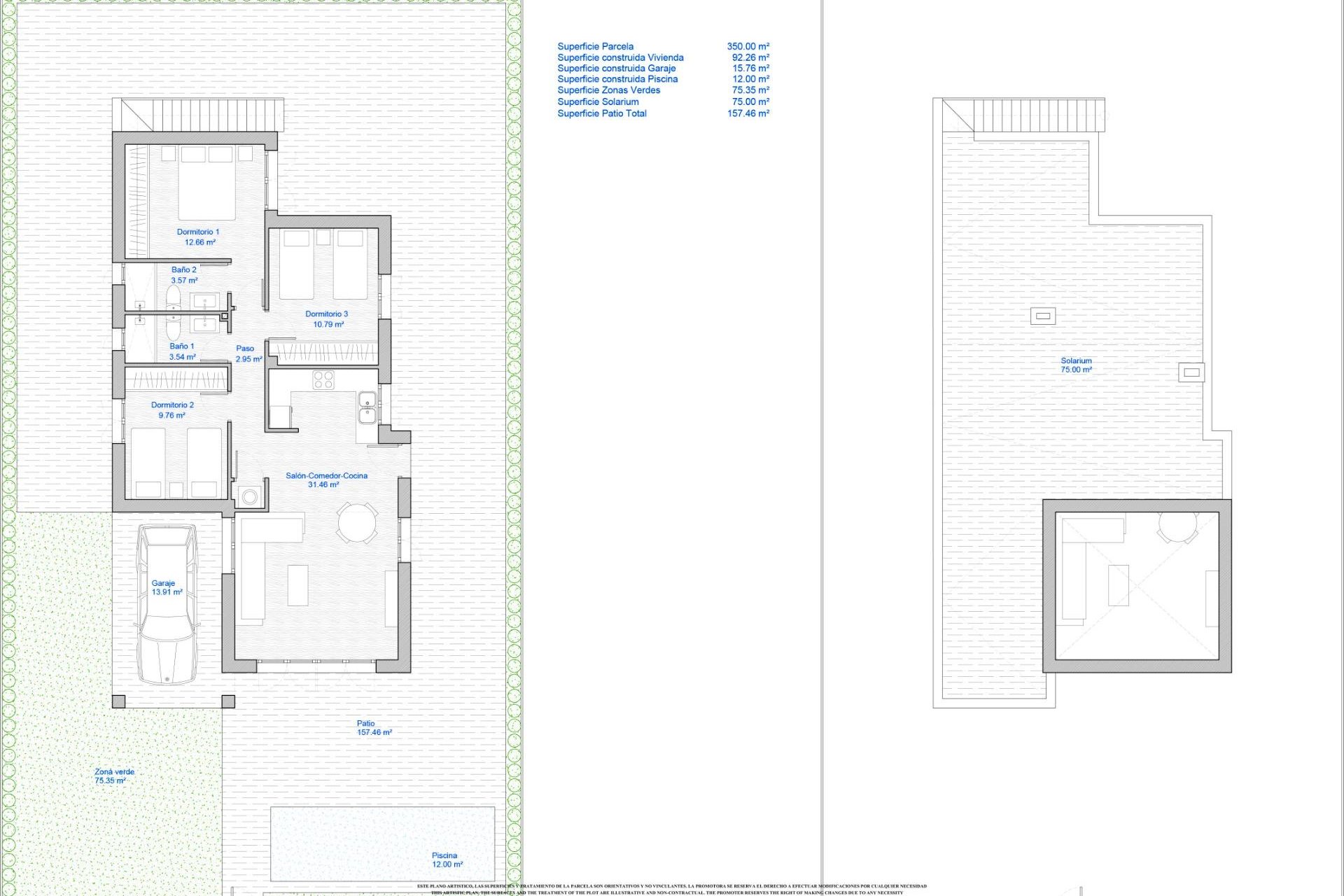 New Build - Detached Villa -
Los Alczares - Serena Golf