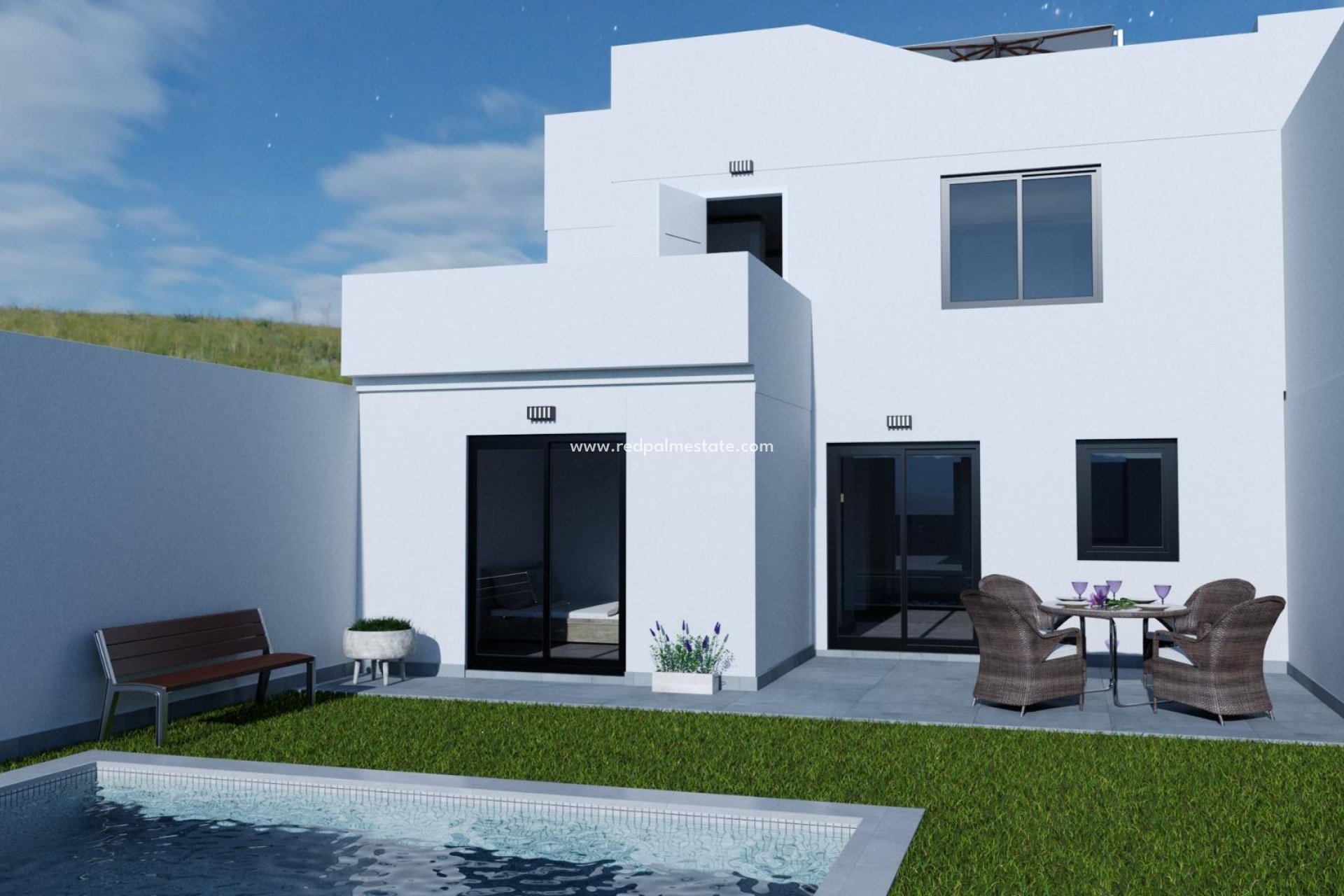 New Build - Detached Villa -
Los Belones - Center