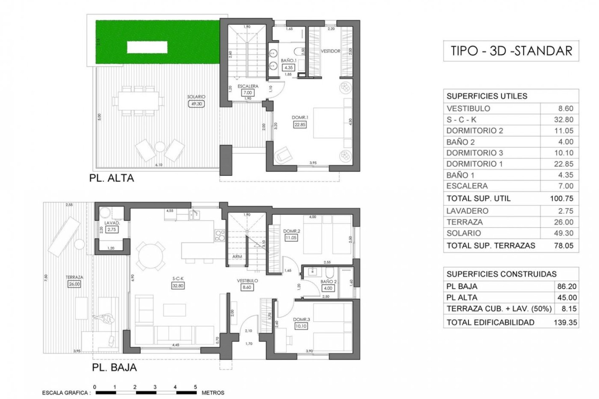 New Build - Detached Villa -
Orihuela Costa - La Ciñuelica