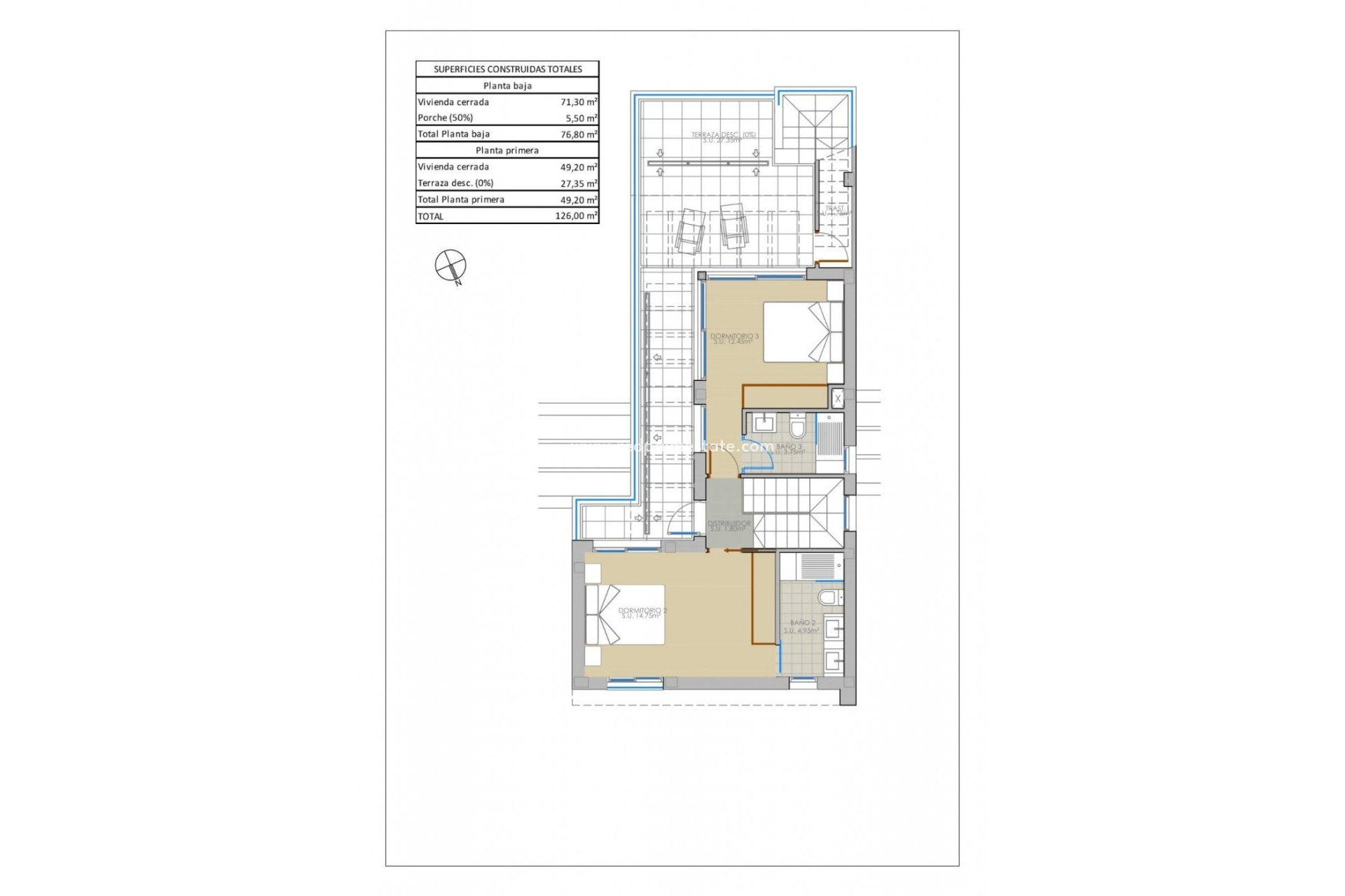 New Build - Detached Villa -
Pilar de la Horadada - Lo romero golf