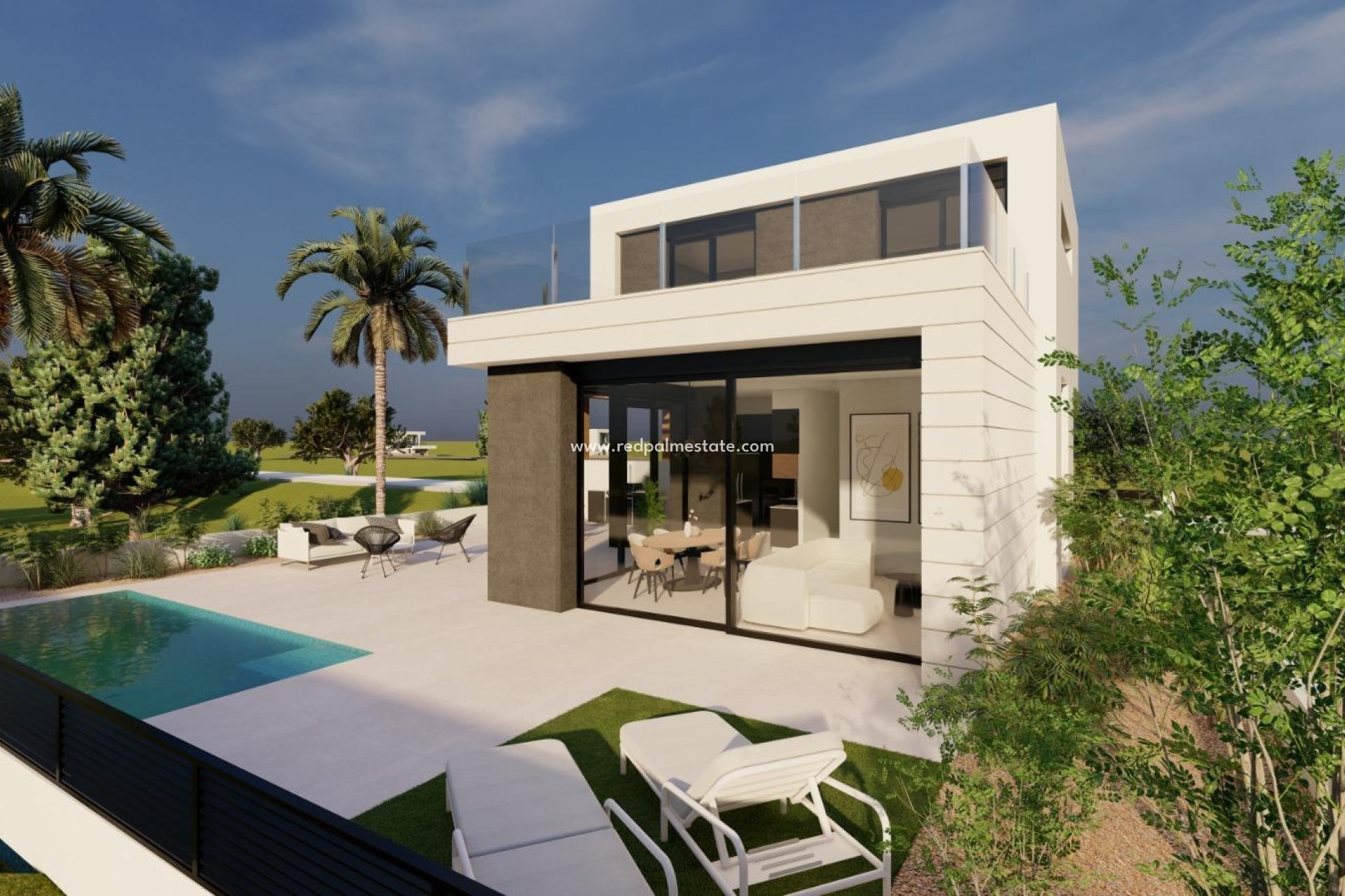 New Build - Detached Villa -
Pilar de la Horadada - Lo romero golf