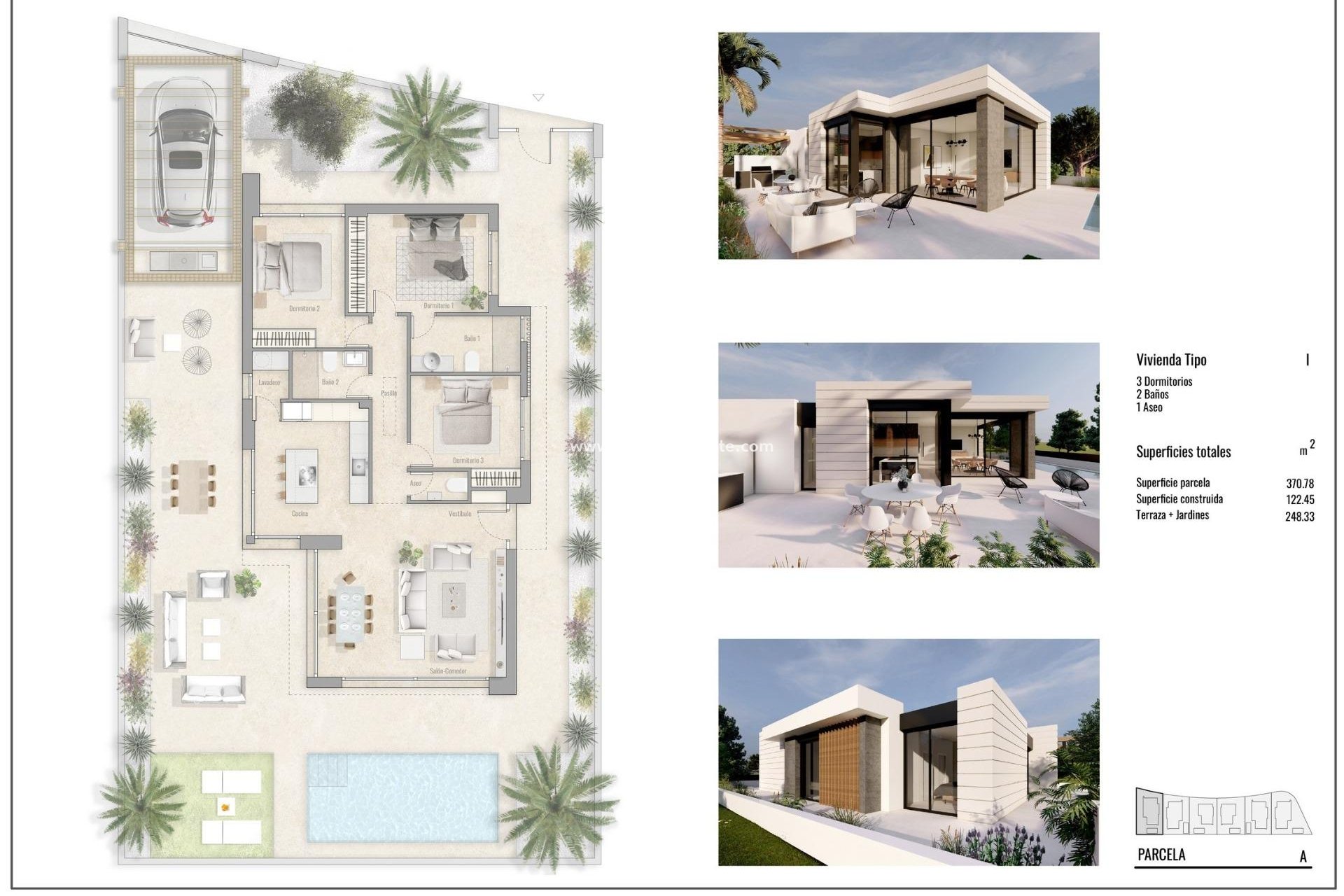 New Build - Detached Villa -
Pilar de la Horadada - Lo romero golf