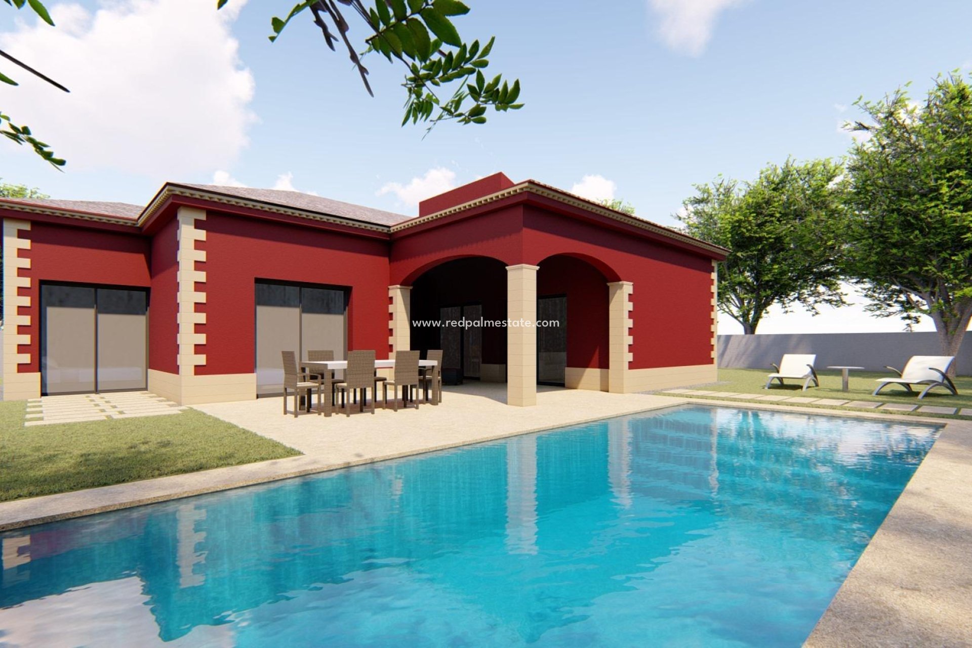 New Build - Detached Villa -
Pinoso - Campo