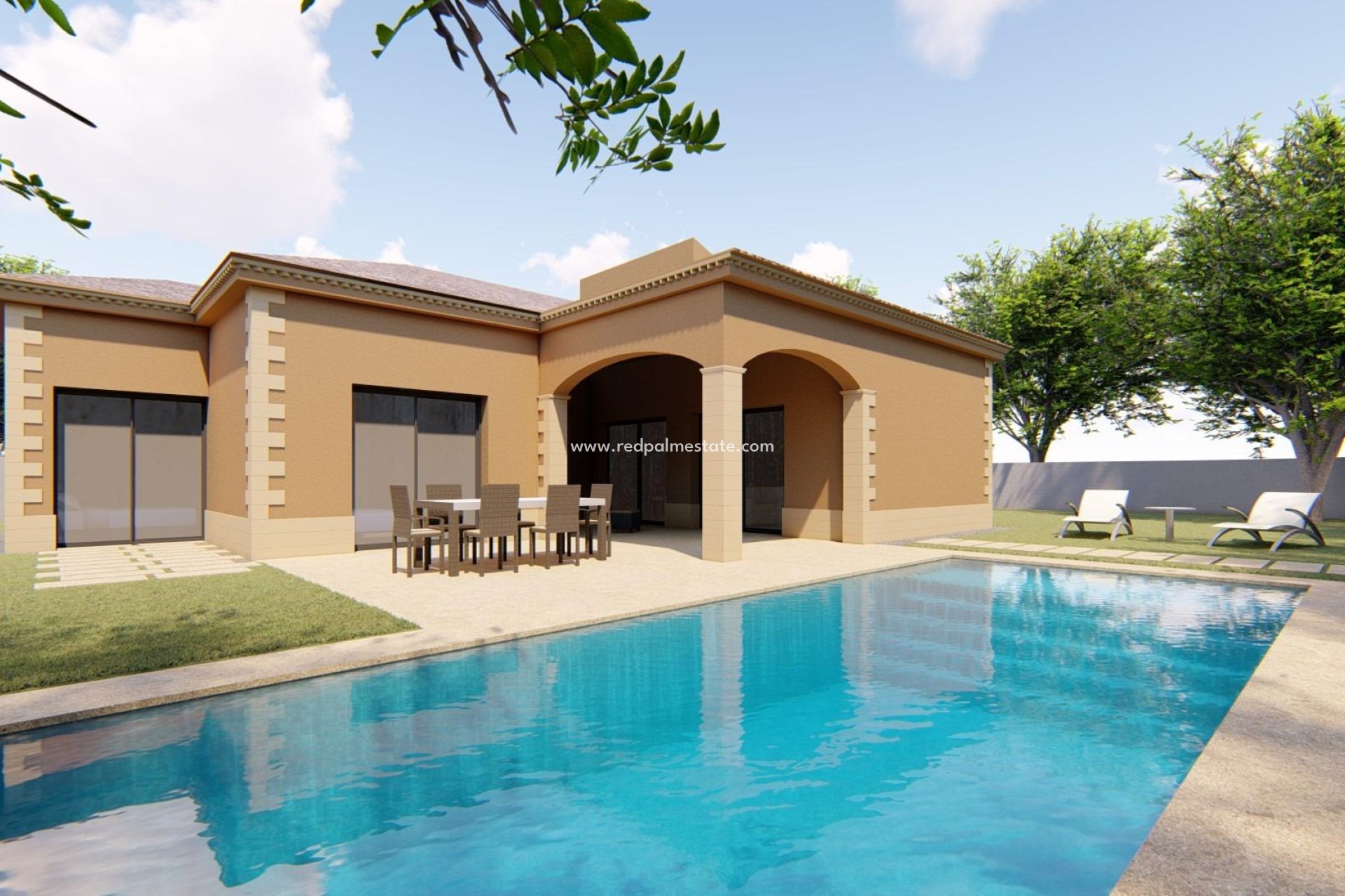 New Build - Detached Villa -
Pinoso - Campo