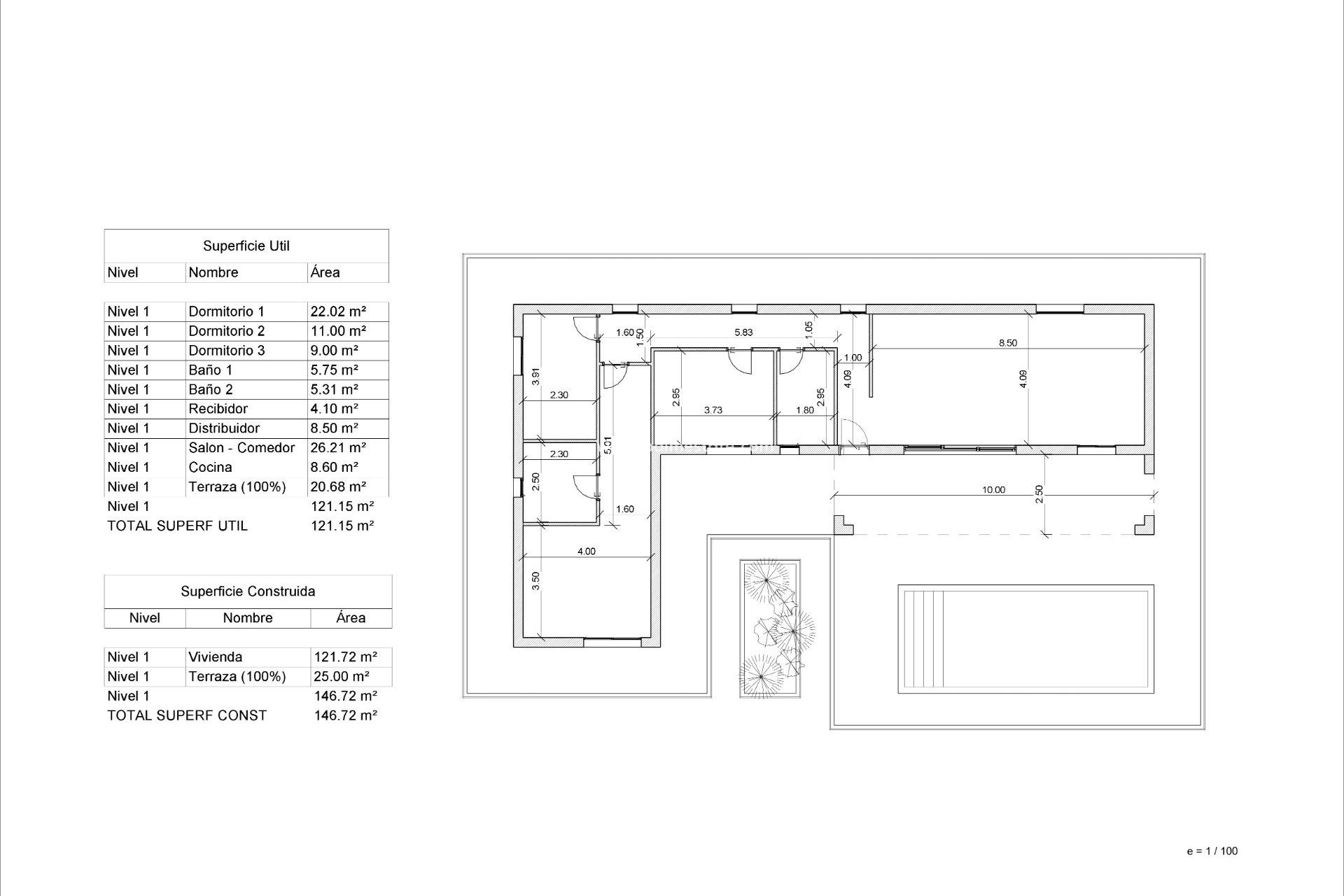 New Build - Detached Villa -
Pinoso - Lel