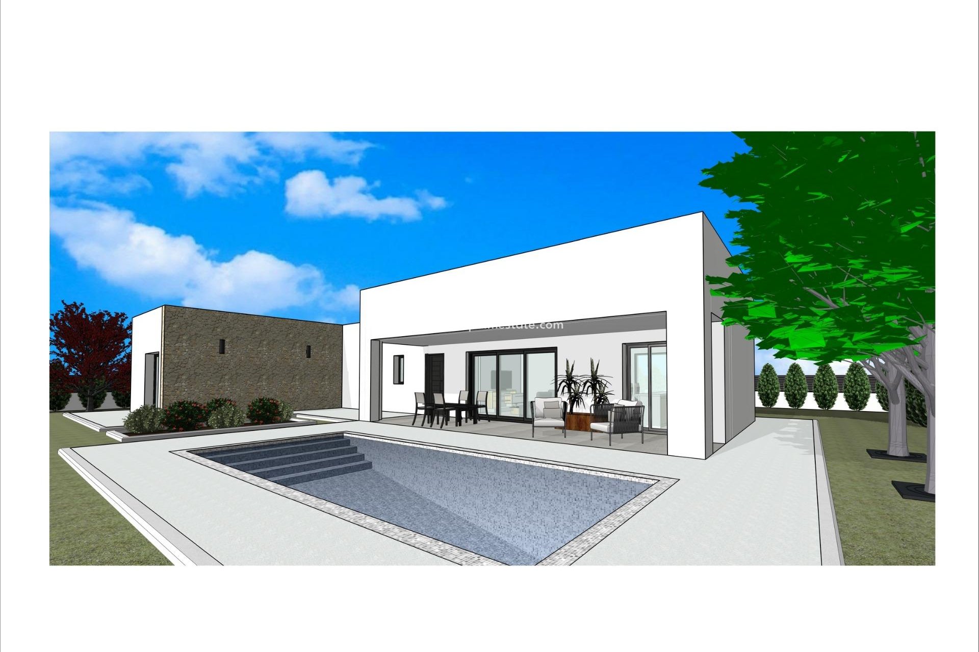 New Build - Detached Villa -
Pinoso - Lel