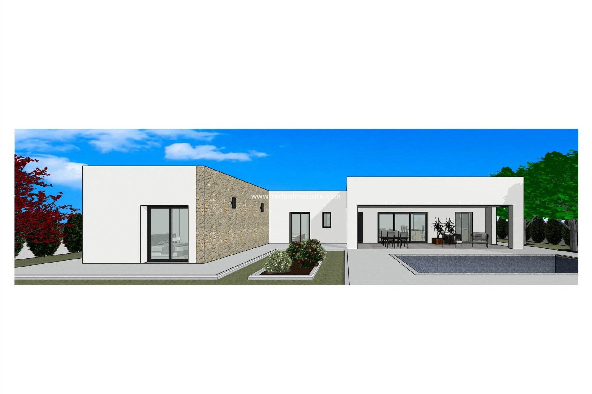 New Build - Detached Villa -
Pinoso - Lel