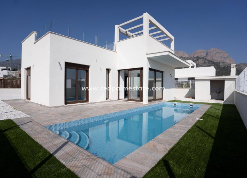 New Build - Detached Villa -
Polop - Alberca