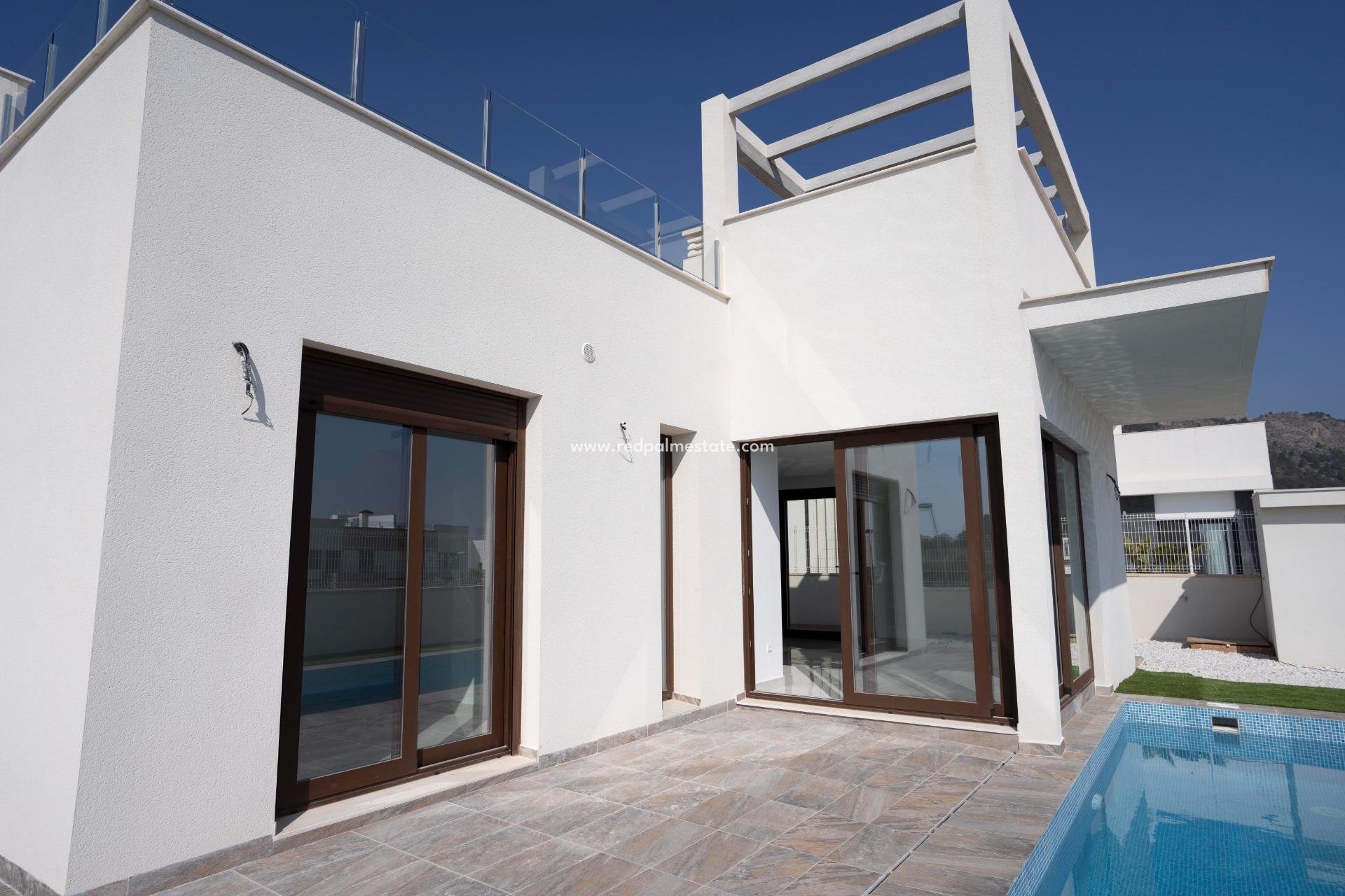 New Build - Detached Villa -
Polop - Alberca