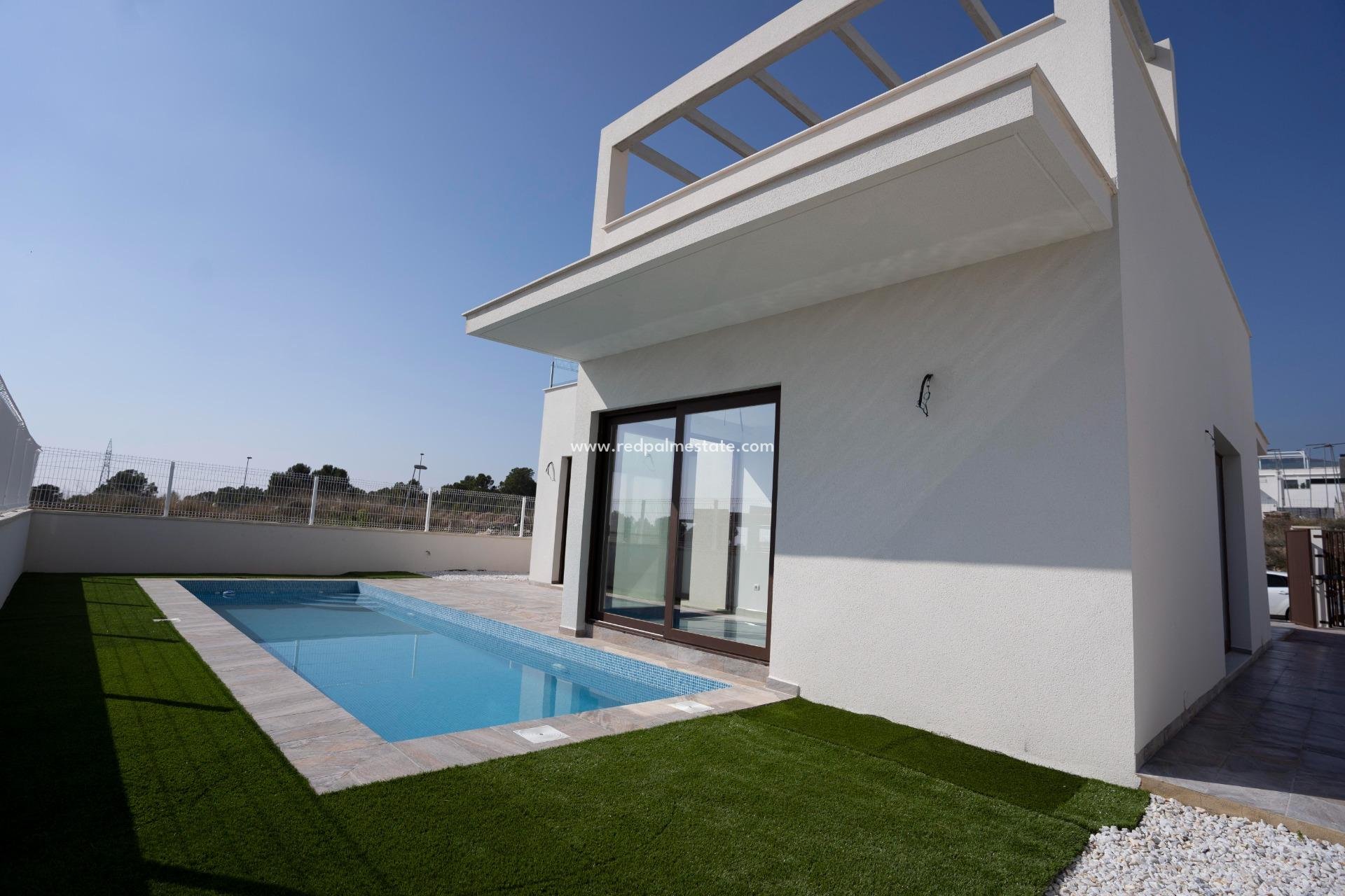 New Build - Detached Villa -
Polop - Alberca